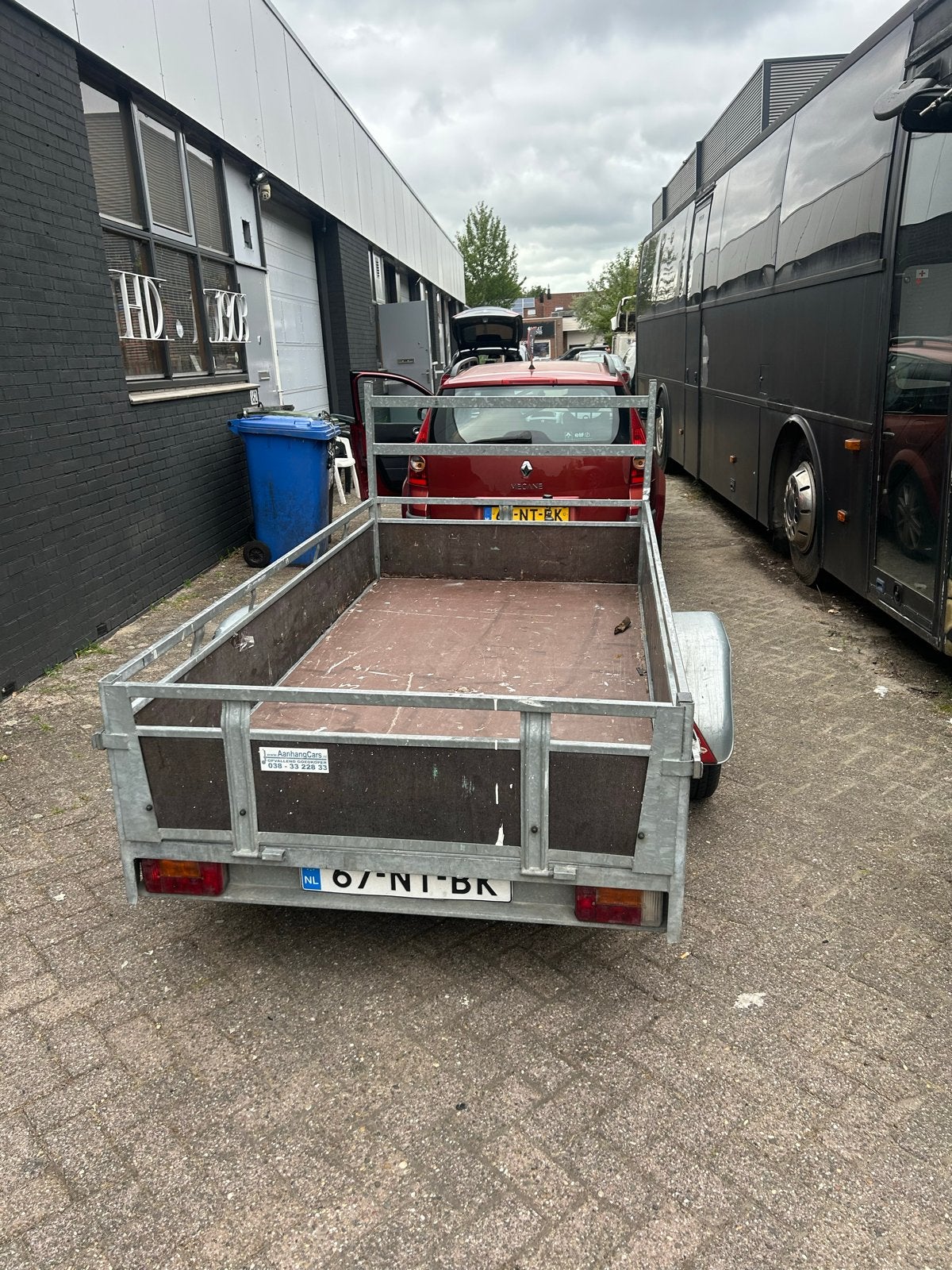 Robuuste aanhanger - Ideaal voor diverse transporten, Ophalen, Gebruikt