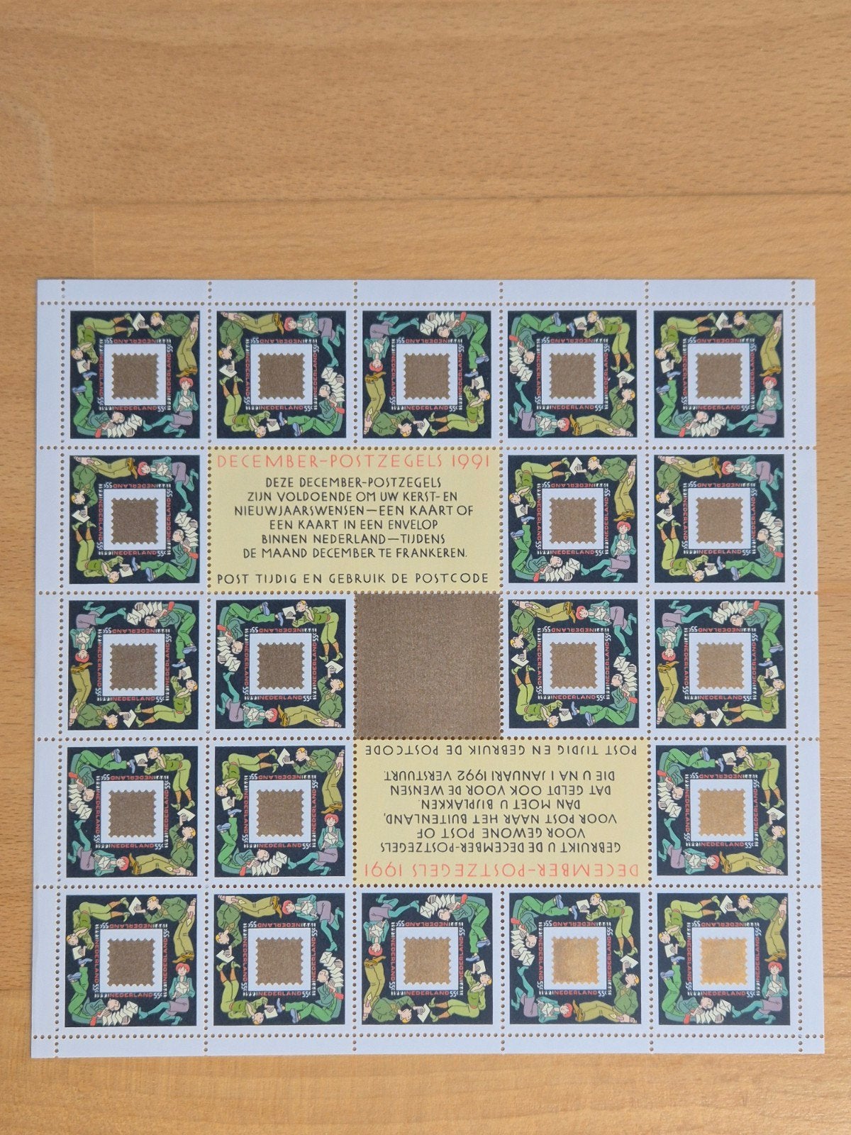 Nederland 1991 Kerst, Ophalen of Verzenden, Na 1940, Postfris