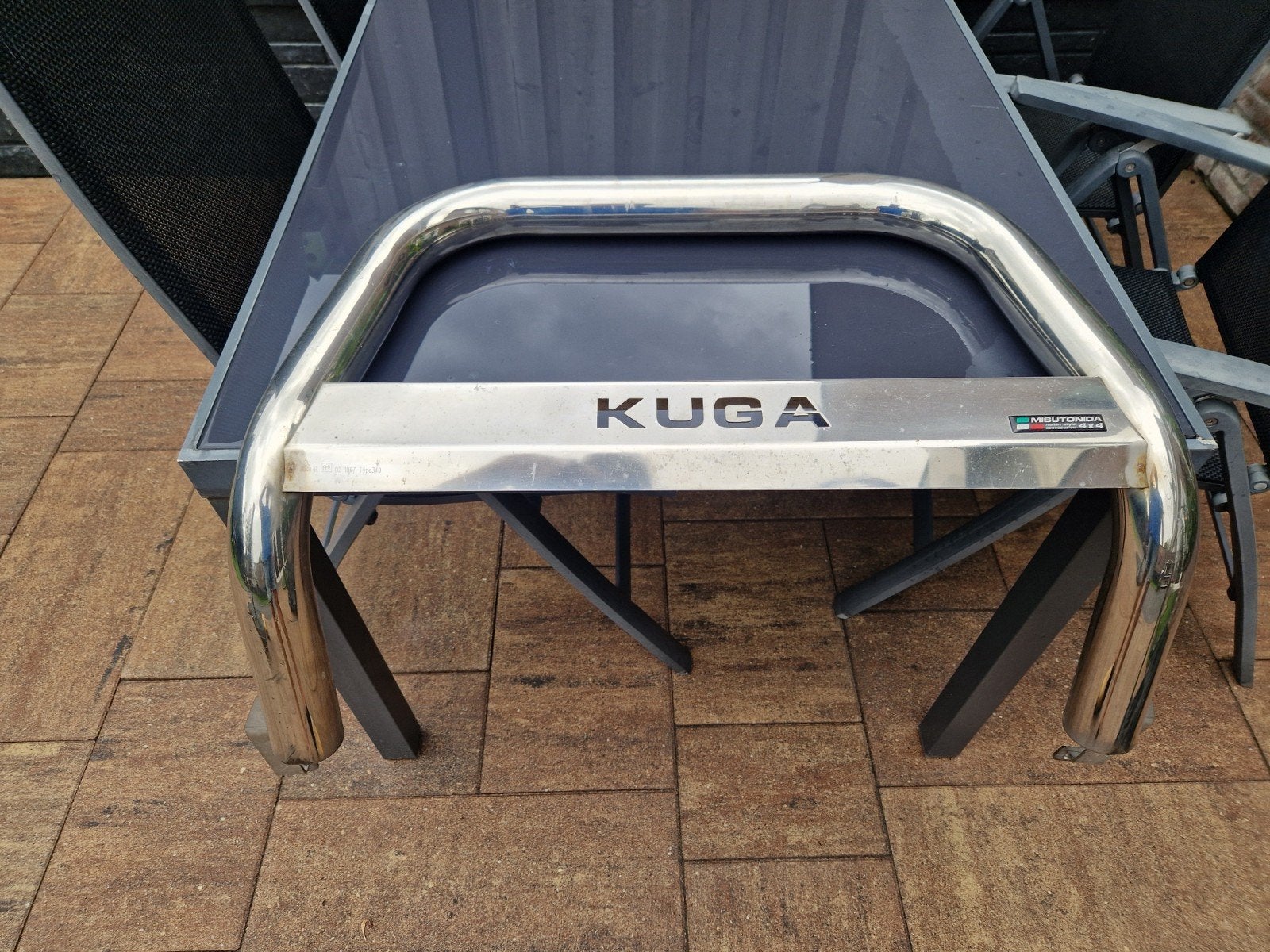 Bullbar voor Ford Kuga - Inclusief Bevestigingsmateriaal, Ophalen