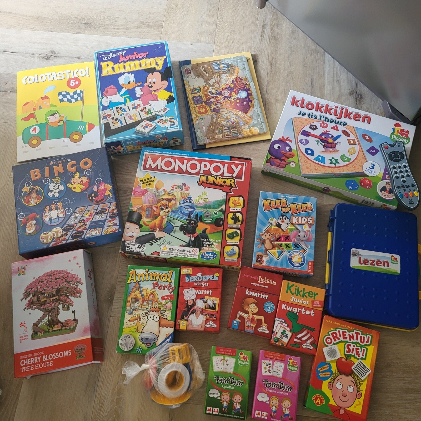 Diverse speelgoed: bordspellen, puzzels en meer, Ophalen of Verzenden, Gebruikt, Bouwen, Met geluid