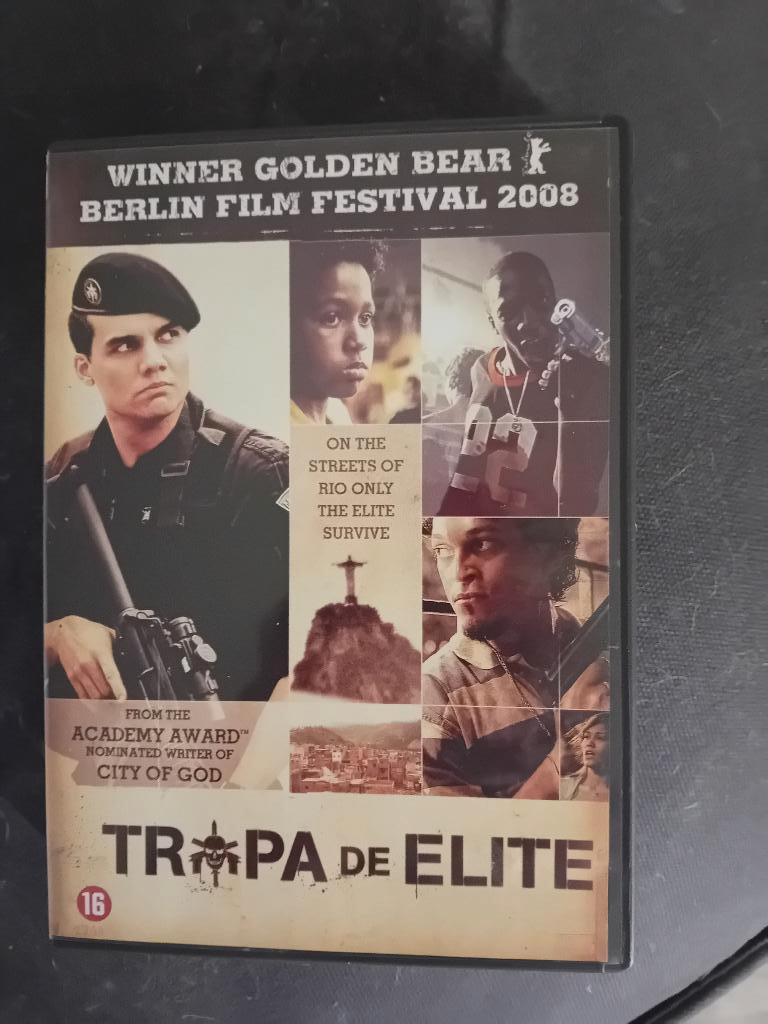 Dvd tropa de elite 1+2, Alle leeftijden, Ophalen of Verzenden, Zo goed als nieuw