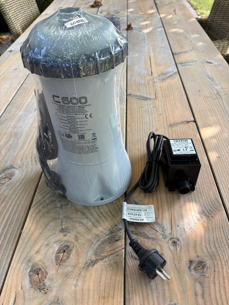 Intex C600 filterpomp, Tuin en Terras, Zwembad-toebehoren, Ophalen, Nieuw, Zwembadpomp