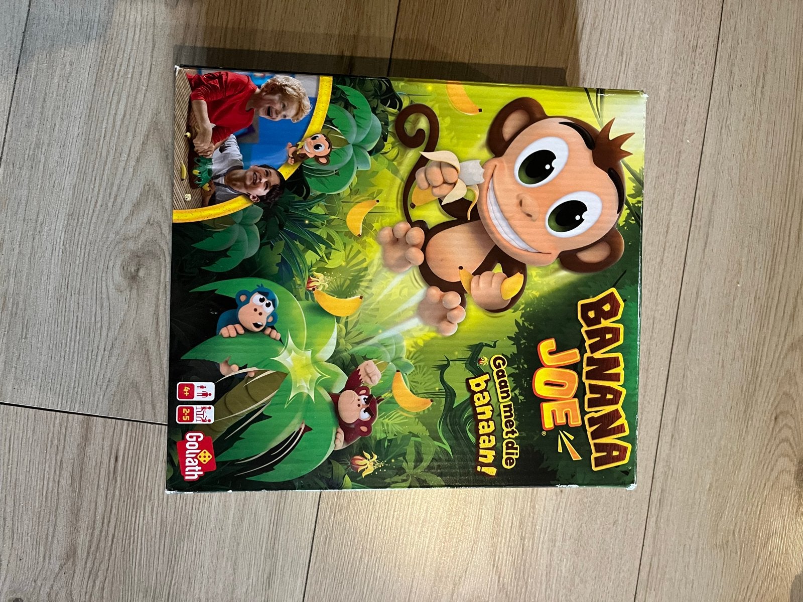 Banana Joe Gezelschapsspel - Gaan met die banaan!, Drie of vier spelers, Ophalen of Verzenden, Zo goed als nieuw