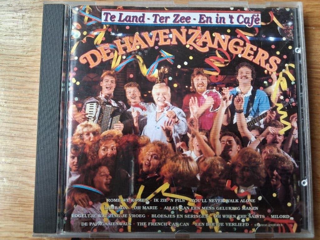 De Havenzangers - Te Land, Ter Zee - En In 't Café CD, Gebruikt, Overige genres, Inclusief doosje, Ophalen of Verzenden