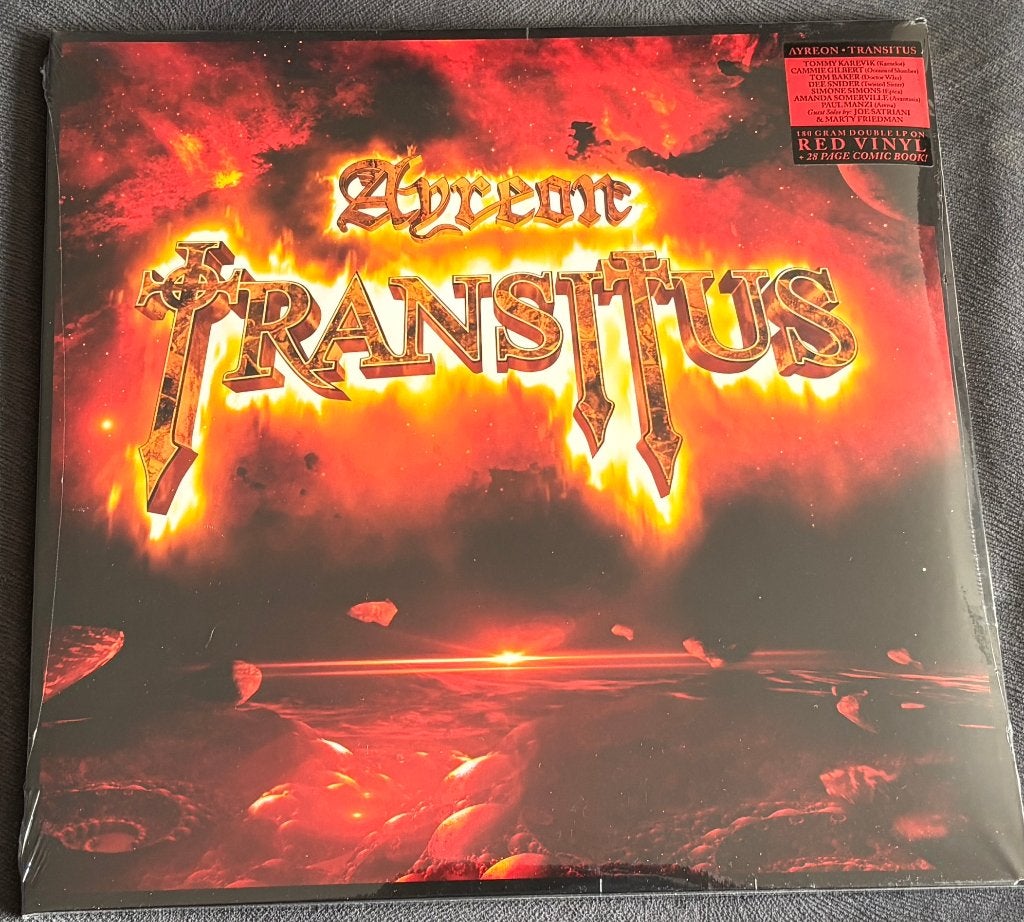 2 LP - Ayreon : Transitus (Red Vinyl) + Comic Book (Sealed), Geseald, Ophalen, Nieuw in verpakking, 12 inch