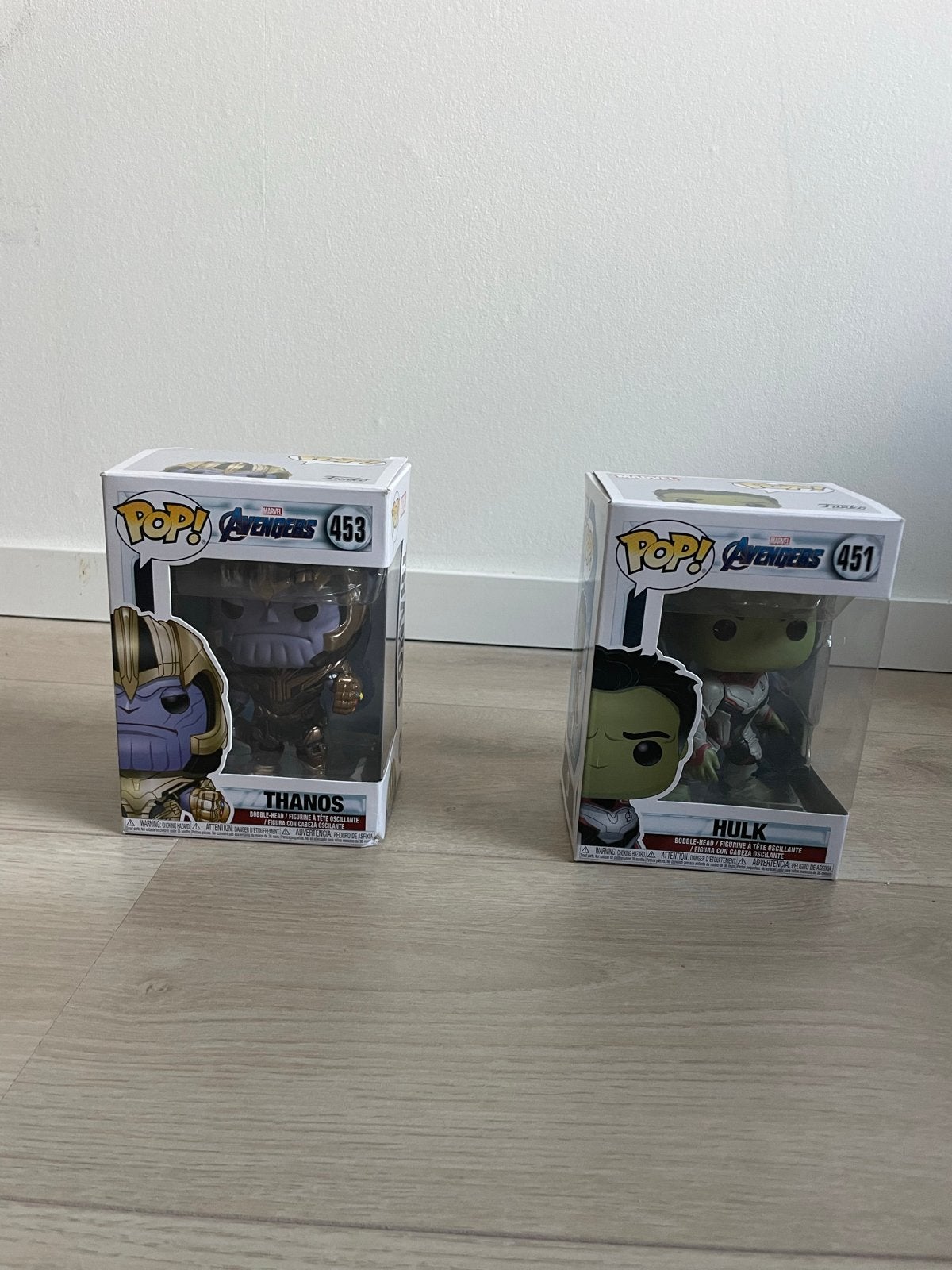 Funko Pop! Thanos en Hulk (Avengers), Ophalen of Verzenden, Nieuw