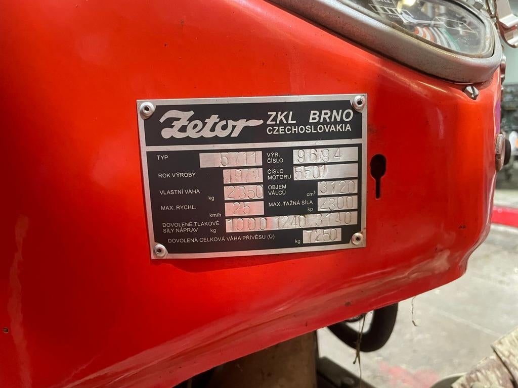 Zetor tractoren te koop en gevraagd, 80 tot 120 Pk, Gebruikt, Tot 2500, Ophalen