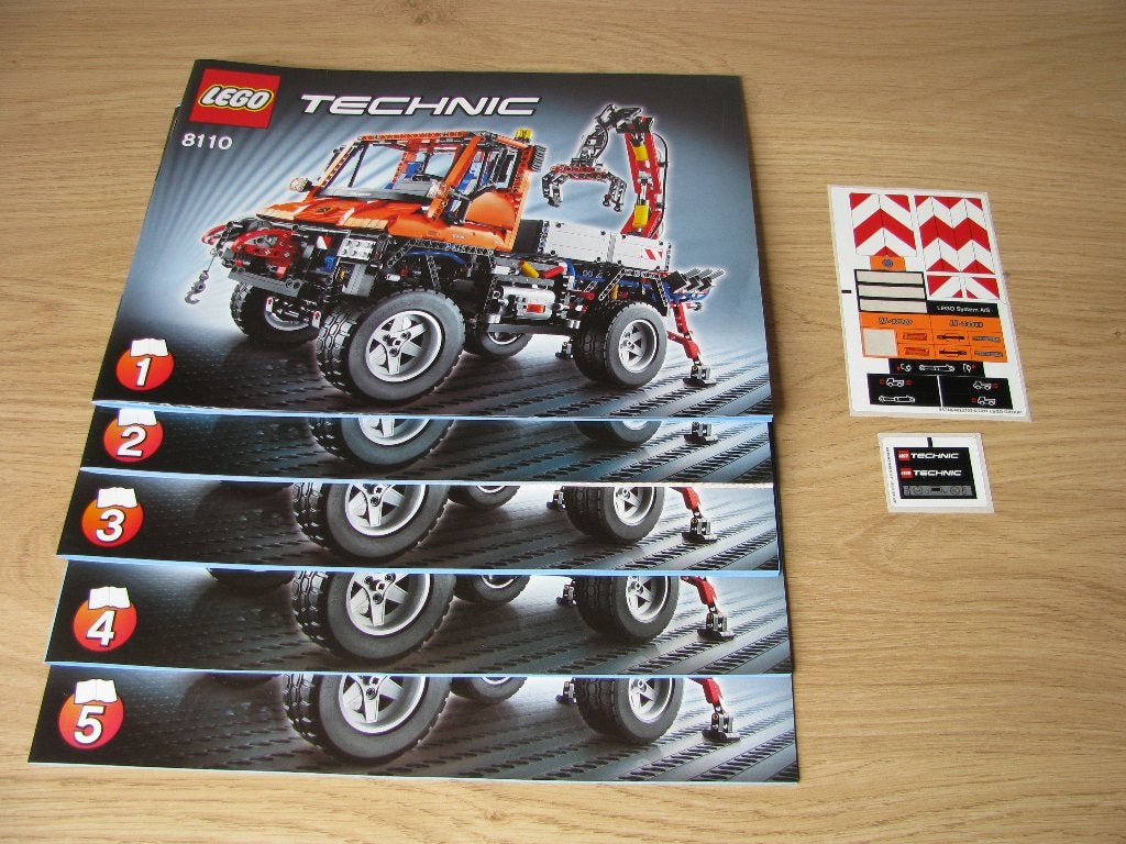 Verschillende Lego Technic/Speed Bouwbeschrijvingen, Ophalen, Zo goed als nieuw, Inclusief instructies, Lego