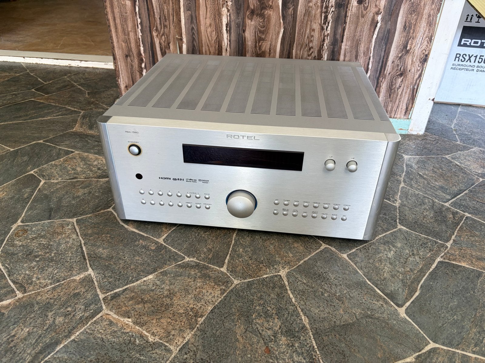Rotel RSX-1560 Surround Receiver, Overige merken, Ophalen of Verzenden, Zo goed als nieuw, 120 watt of meer