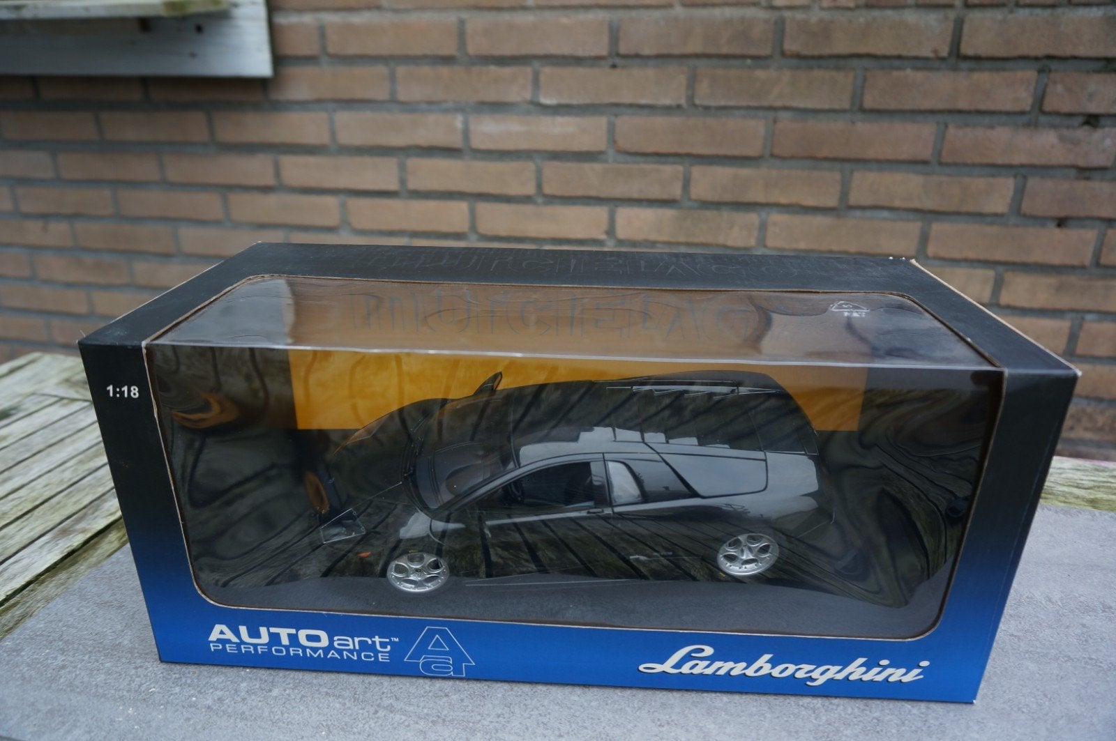 Autoart Lamborghini Murciélago Schaal 1/18 ovp, Ophalen of Verzenden, Zo goed als nieuw, Auto, Autoart