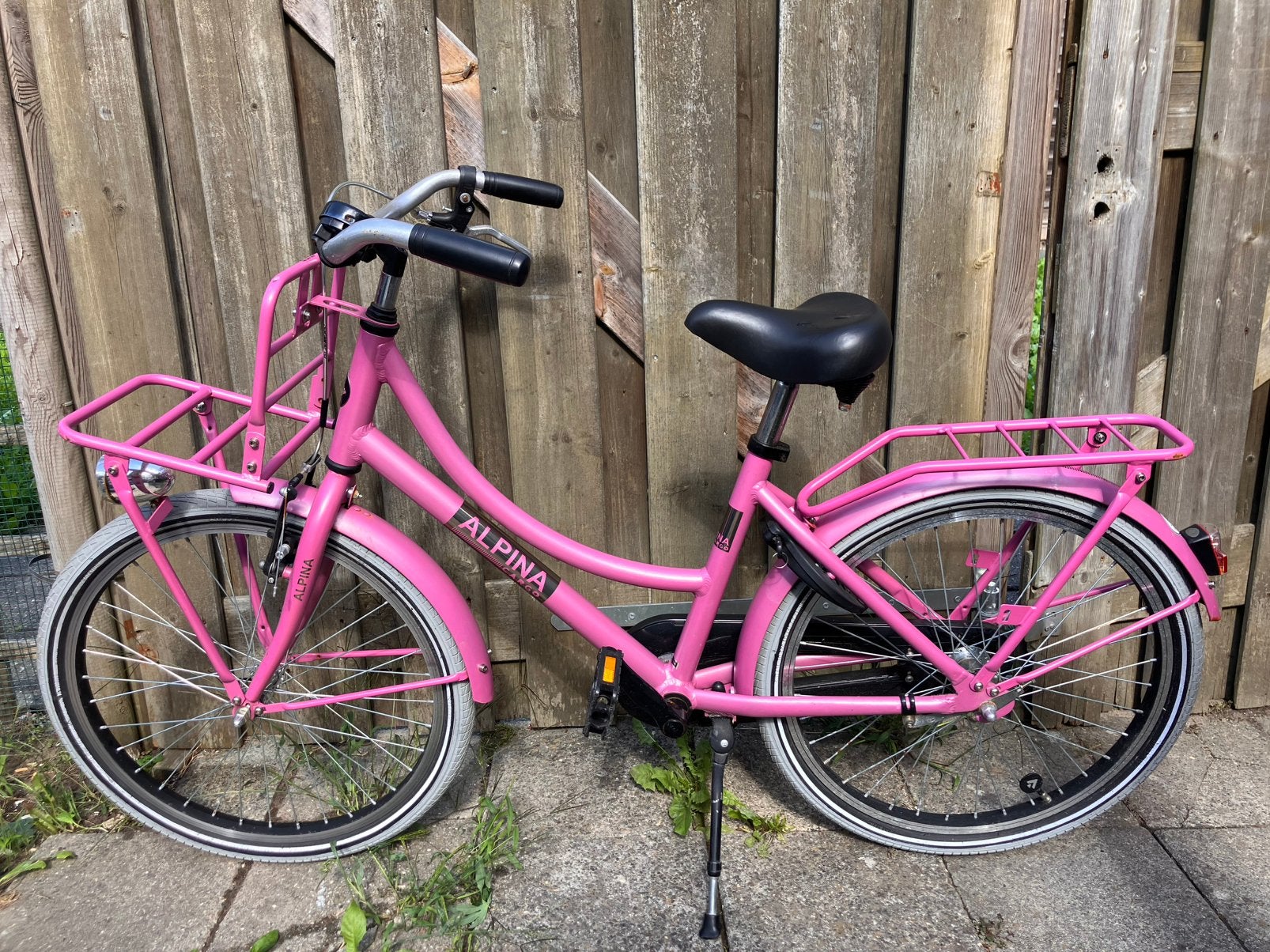 Alpina cargo kinderfiets 22inch, Ophalen, Zo goed als nieuw, 22 inch