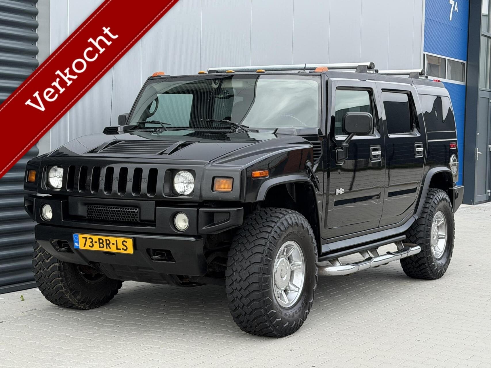 Hummer H2 6.0 LPG - Grijs kenteken - B rijbewijs - NAP, 318 pk, Gebruikt, 8 cilinders, Zwart