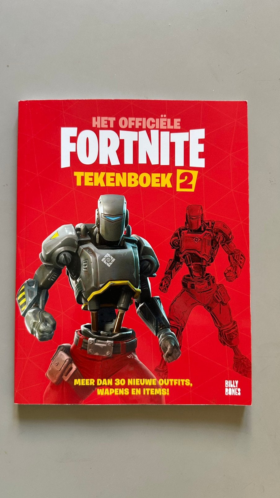 Billy Bones - Het officiële Fortnite tekenboek 2, Boeken, Ophalen of Verzenden, Nieuw, Non-fictie