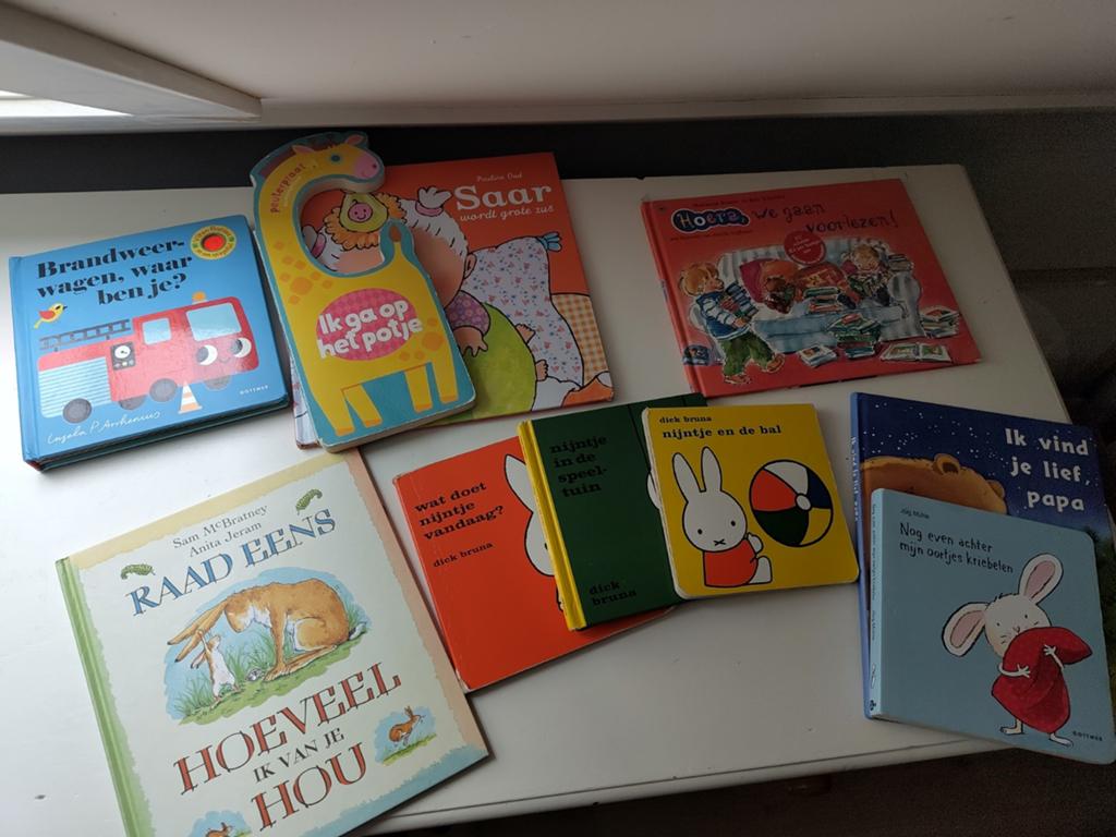 Diverse kinderboeken: Nijntje, Brandweerwagen, Raad Eens, Boeken, Kinderboeken | Baby's en Peuters, Gelezen, Ophalen of Verzenden