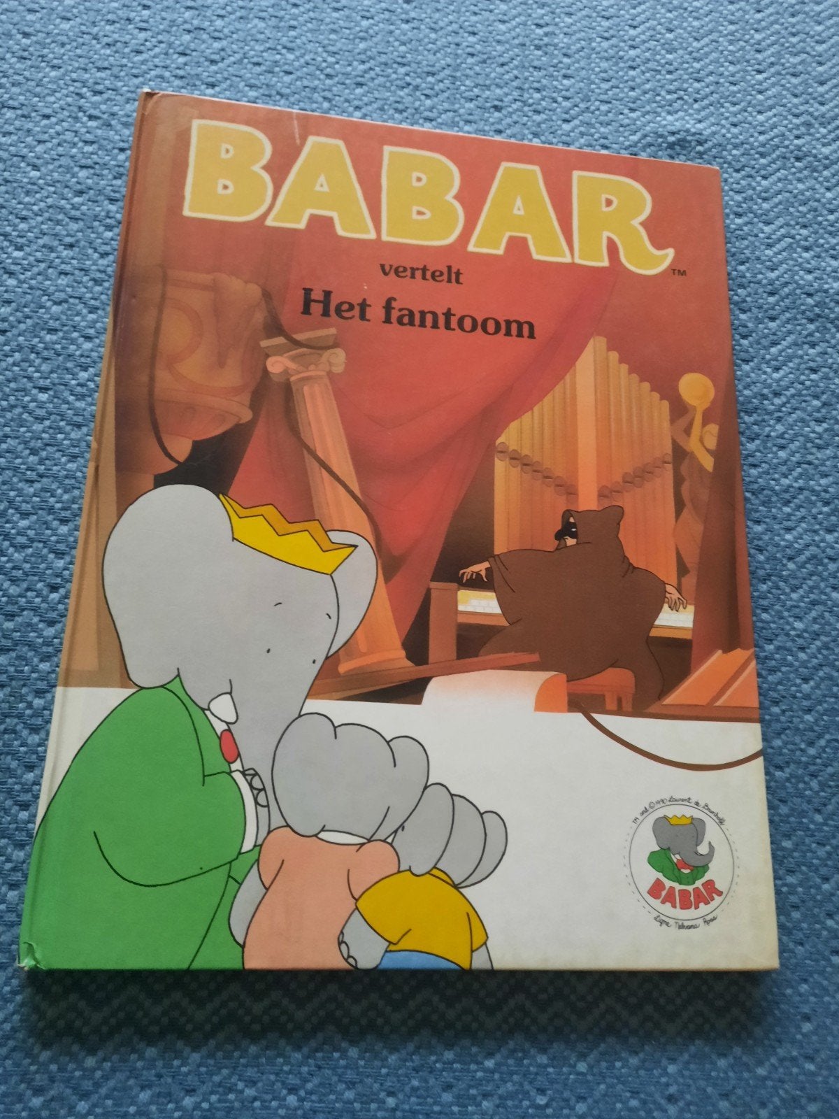 Babar vertelt: Het fantoom - Hardcover in prima staat, 5 of 6 jaar, Fictie algemeen, Jongen of Meisje, Ophalen of Verzenden