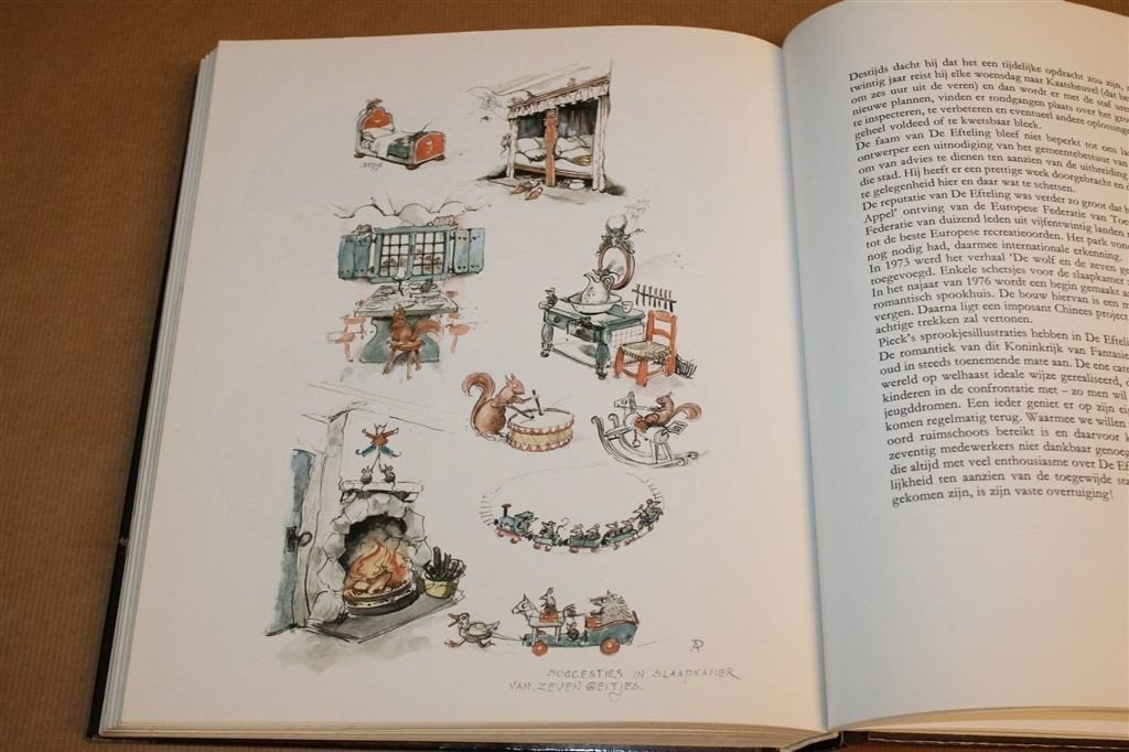 Anton Pieck — Zijn Leven, Zijn Werk — Biografie, Veel Ill., Boeken, Ophalen of Verzenden, Gelezen