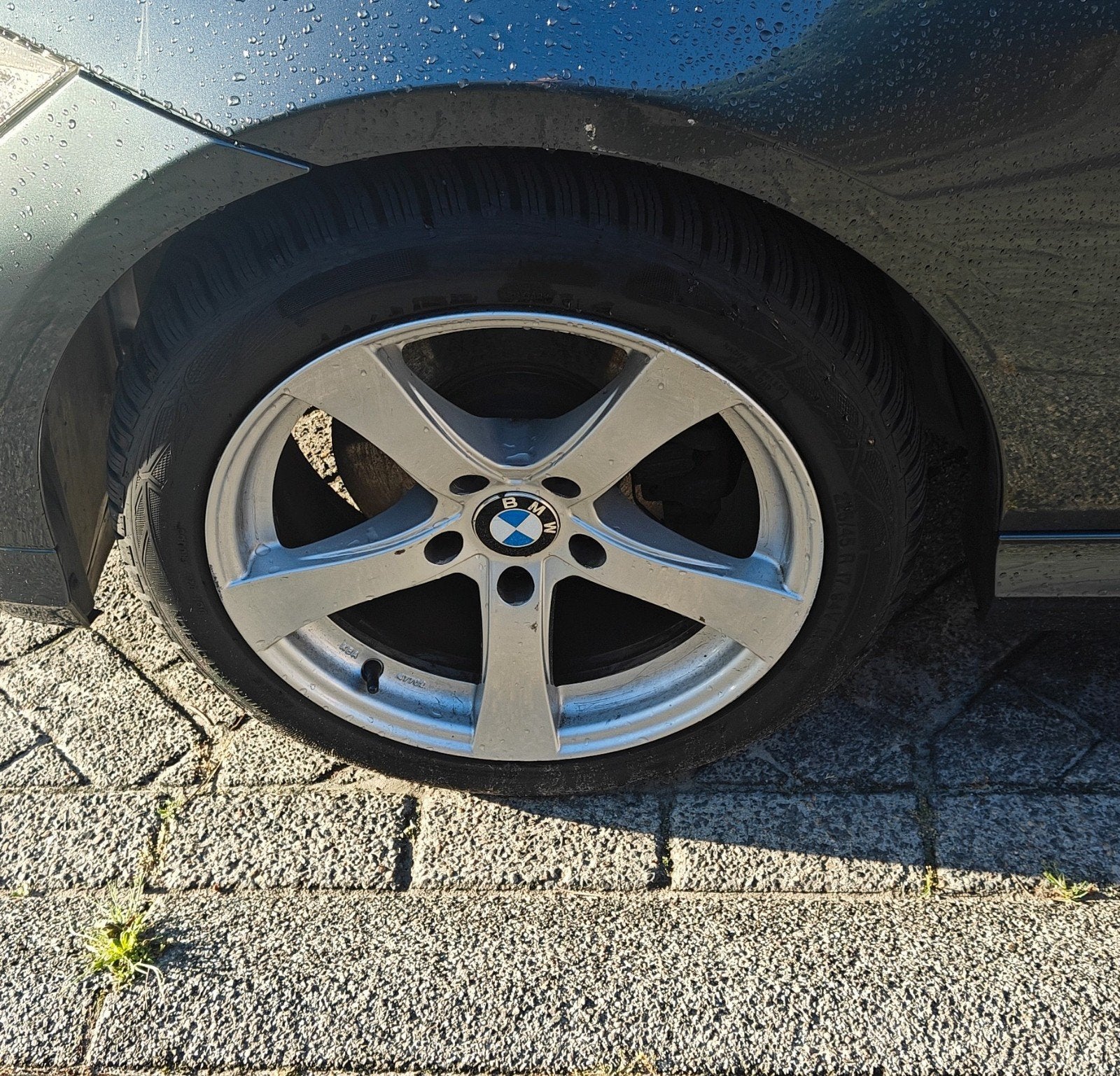 4 Winterbanden met l m v - ZGAN  Wintrac Pro 225/45R17, Ophalen, Gebruikt, Banden en Velgen, 17 inch