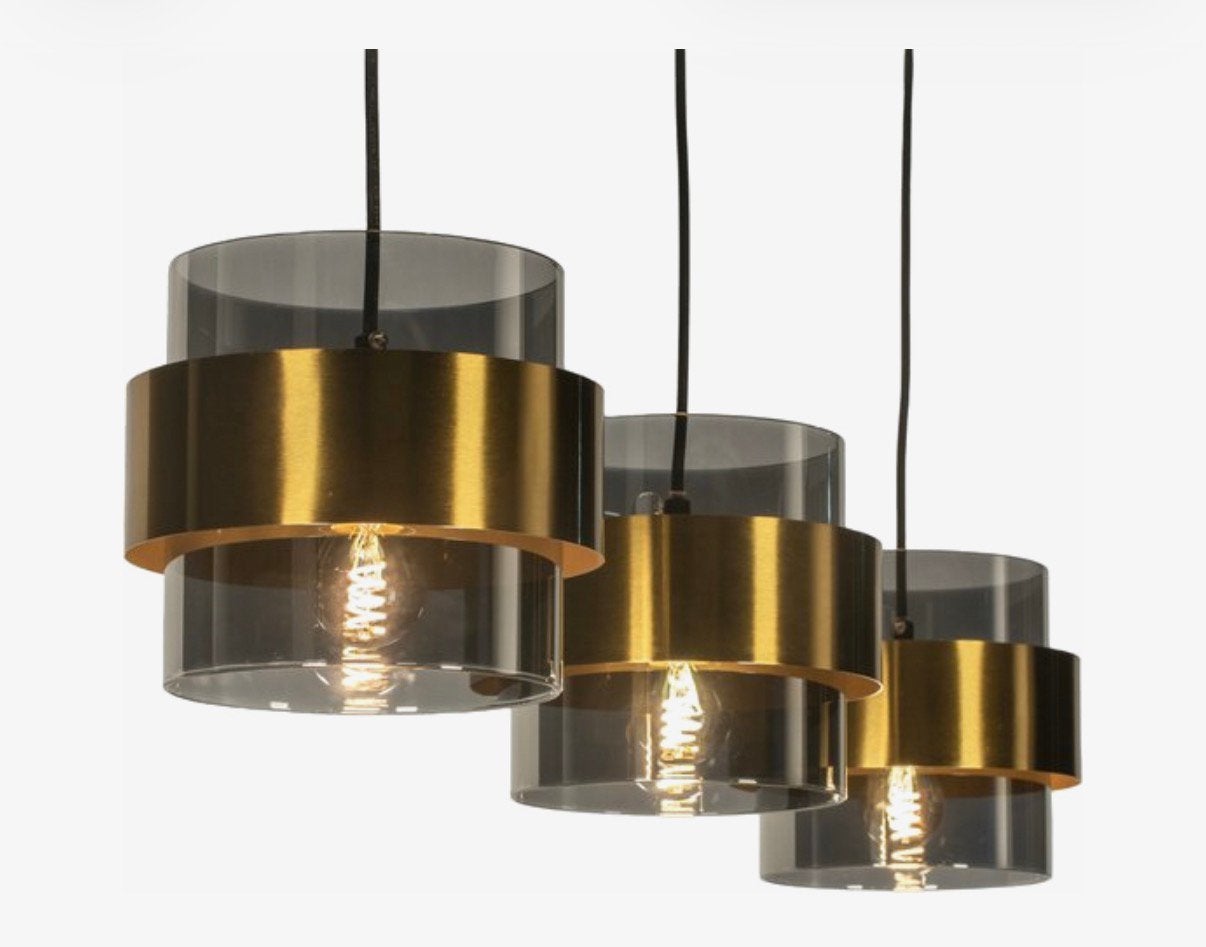 Lumidora eettafellamp 74708, Goud, Ophalen