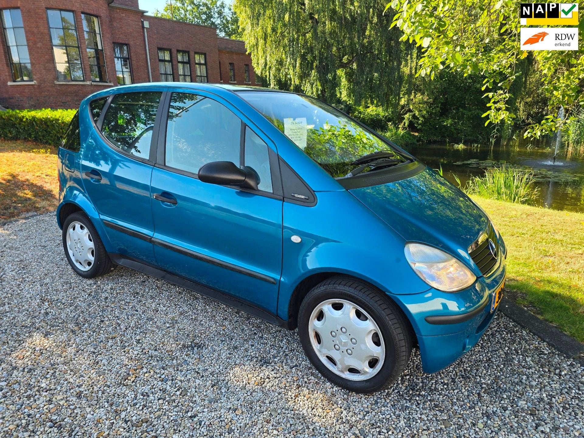 Mercedes-Benz A-klasse 140 Classic Fun *129.000km* AIRCO, Voorwielaandrijving, 4 cilinders, Bedrijf, Handgeschakeld