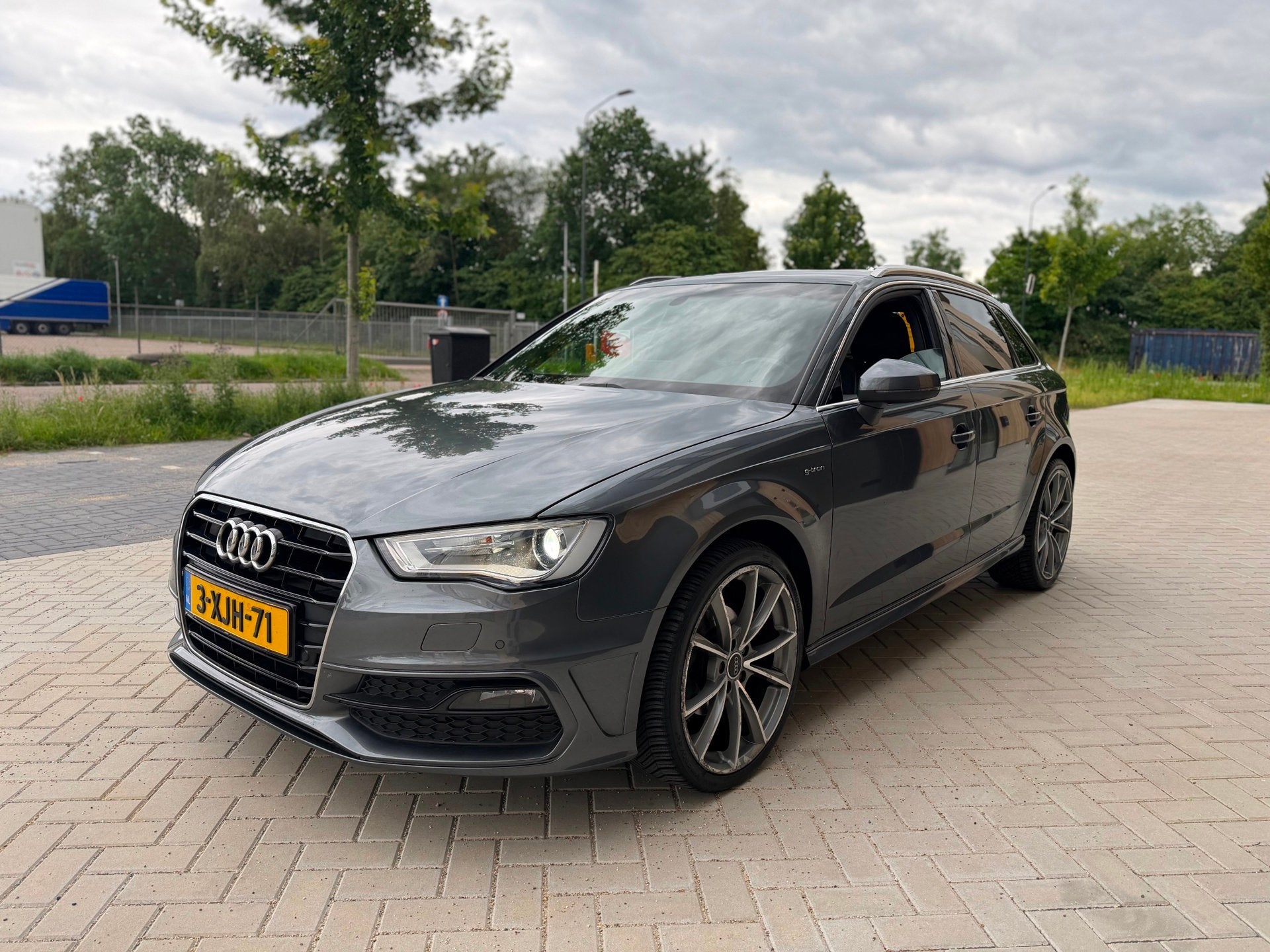 Audi A3 Sportback 1.4 TFSI 3X S-Line g-tron AUTOMAAT|NAVI|XE, Auto's, Automatische klimaatregeling, Gebruikt, 4 cilinders, CNG (Aardgas)