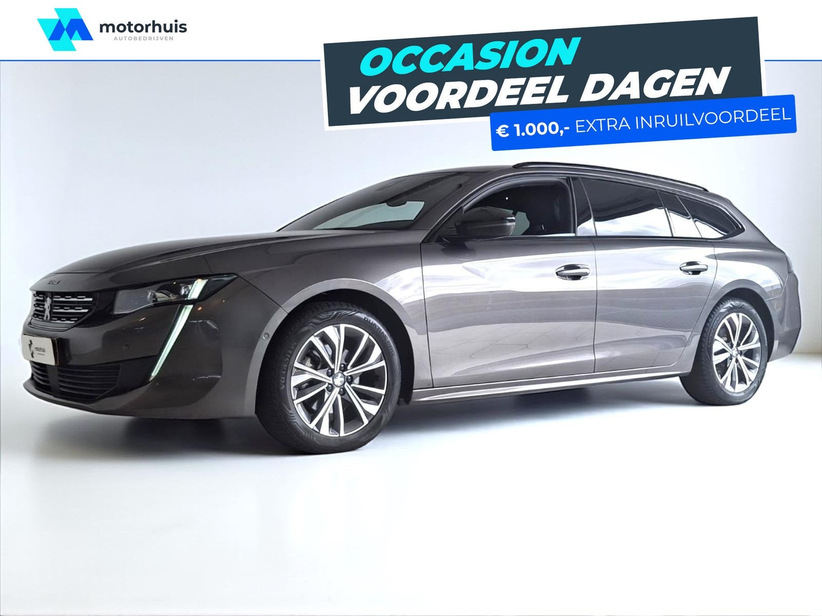 Peugeot 508 Sw 1.2 Turbo 130pk Allure Pack Business AUTOMAAT, Auto's, Automaat, Gebruikt, Euro 6, 1199 cc