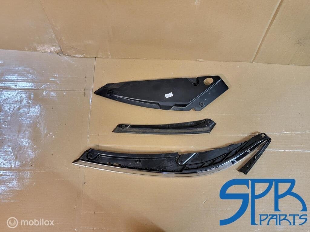 KOPLAMPLIJST CHROOM VW PASSAT B8 LINKS SIERLIJST STRIP STEUN, Gebruikt, VOLKSWAGEN, Volkswagen, Ophalen of Verzenden