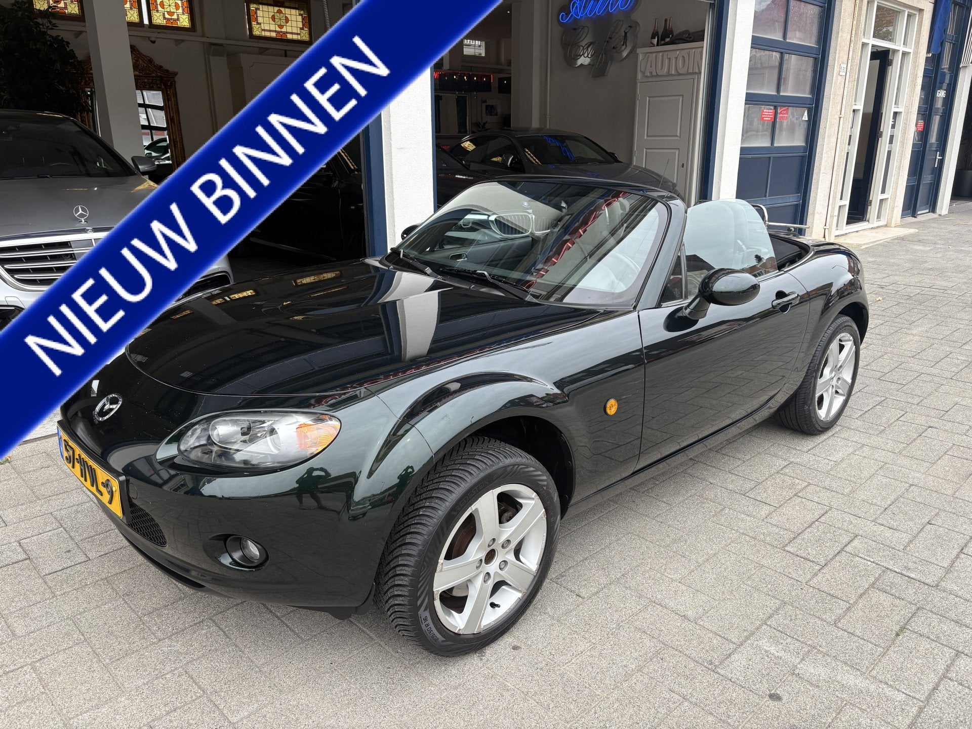 Mazda MX-5 1.8 Touring NL AUTO/NW APK/AIRCO/TOPSTAAT, Auto's, Achterwielaandrijving, Gebruikt, 4 cilinders, Cabriolet