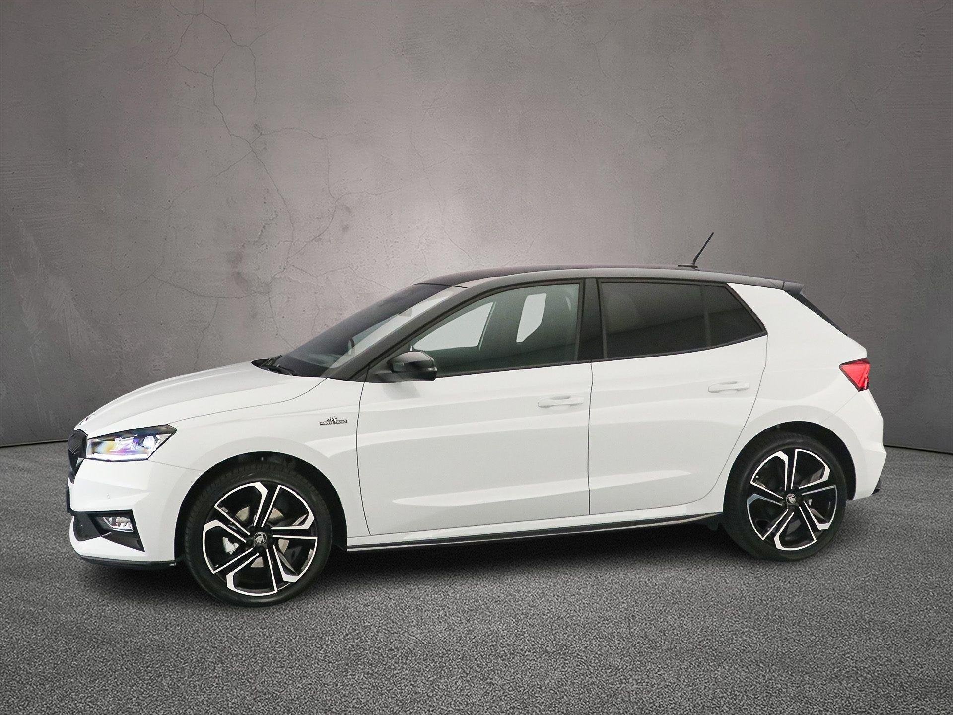 Skoda Fabia Monte Carlo 1.0 TSI 115pk DSG Automaat Adaptive, Auto's, Skoda, Euro 6, 1096 kg, Wit, 19 km/l