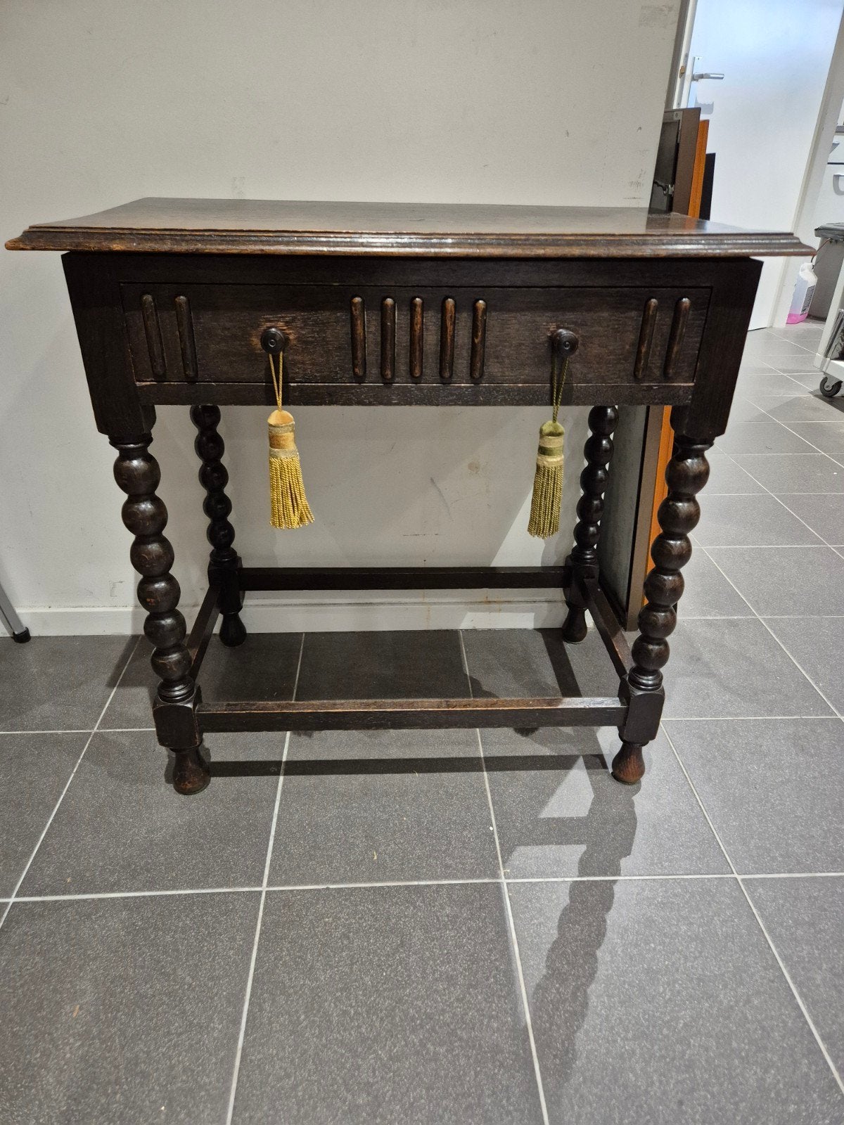 antieke engelse sidetable, Ophalen, 100 tot 150 cm, Onbekend, Onbekend