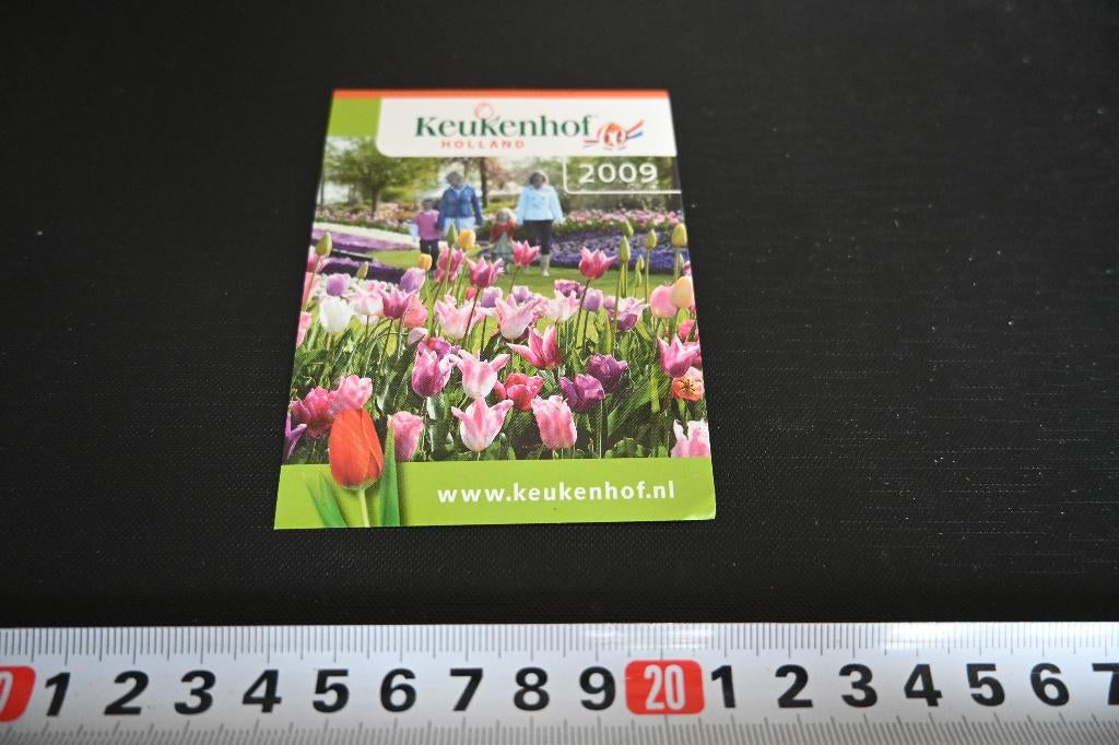 sticker Keukenhof Lisse Holland 2009, Ophalen, Zo goed als nieuw