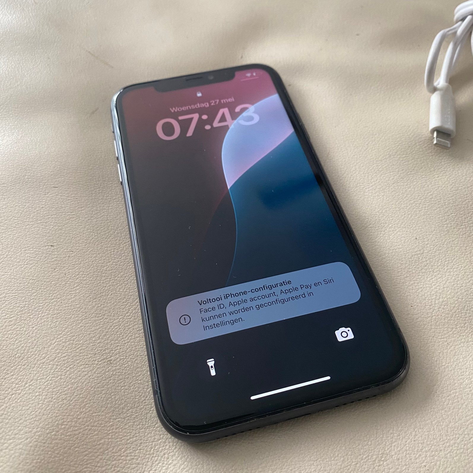 iPhone 11 128GB Space Grey, Ophalen, 80 %, Zwart, IPhone 11