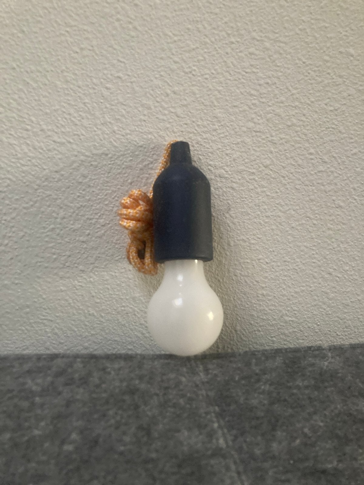 Draadloze LED lamp op batterij met trekkoord, Ophalen, Wit, Overige merken, Kunststof