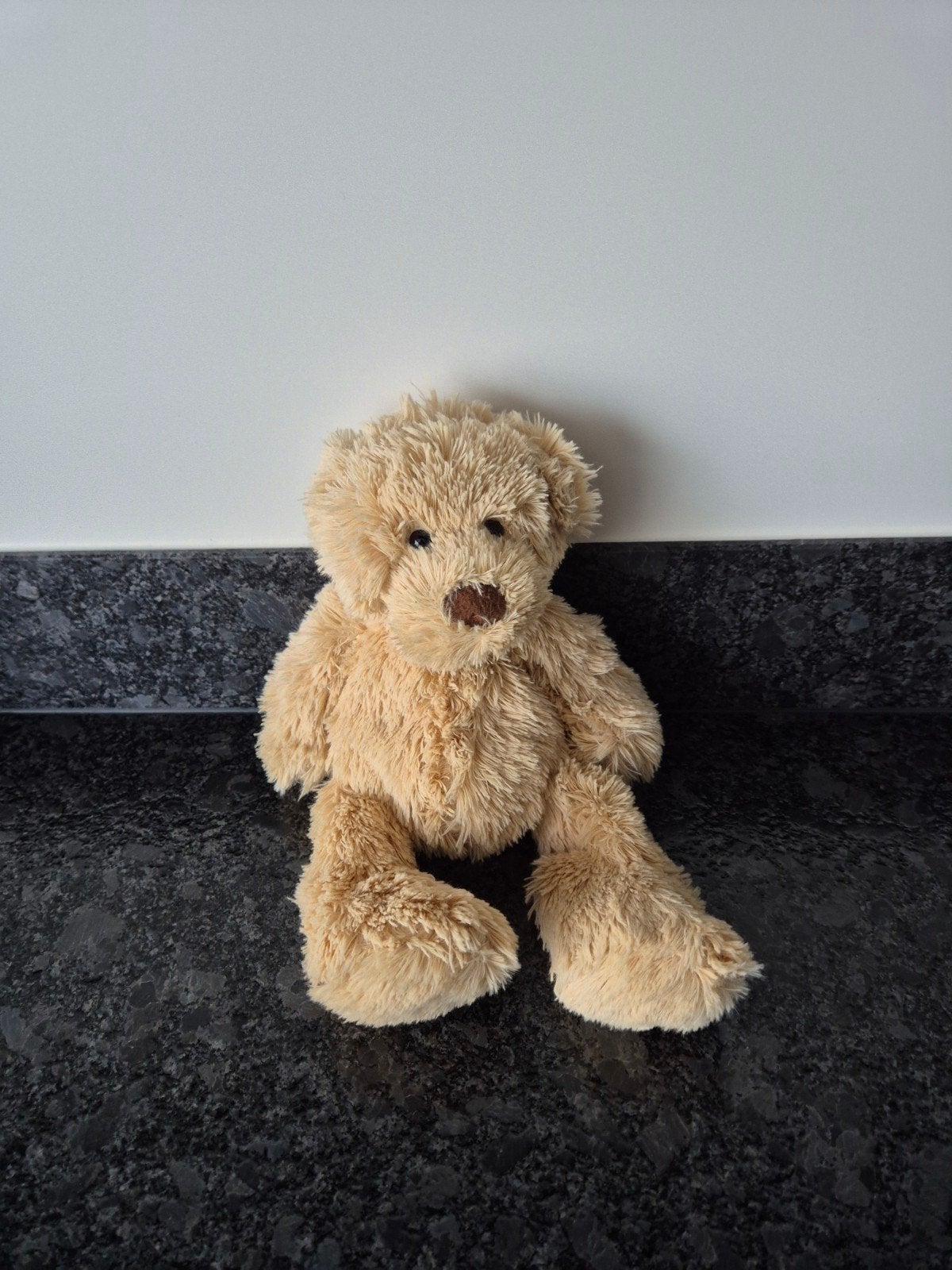 HEMA  - Knuffel Beer beige met bruine neus 15.15.0022, Ophalen of Verzenden, Zo goed als nieuw, Beer