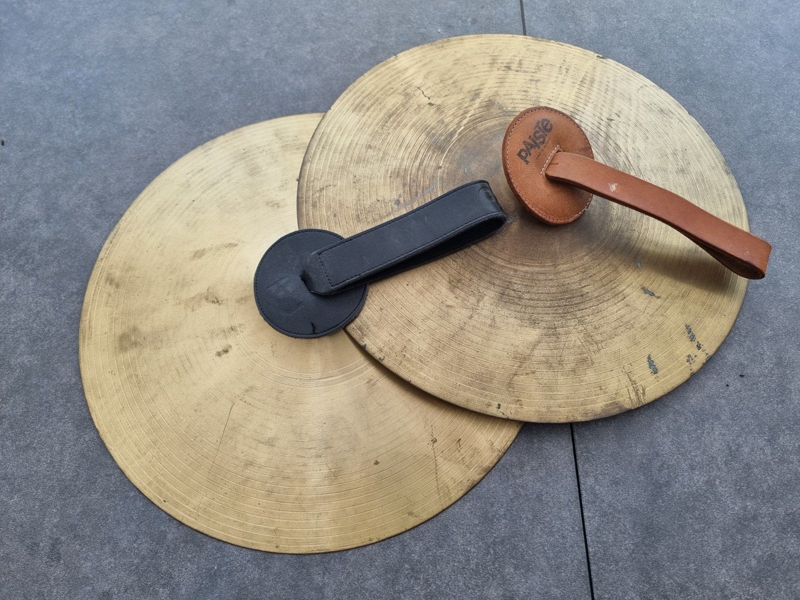 Paiste Percussie Bekkens Marching Cymbals, Ophalen of Verzenden, Gebruikt, Overige soorten
