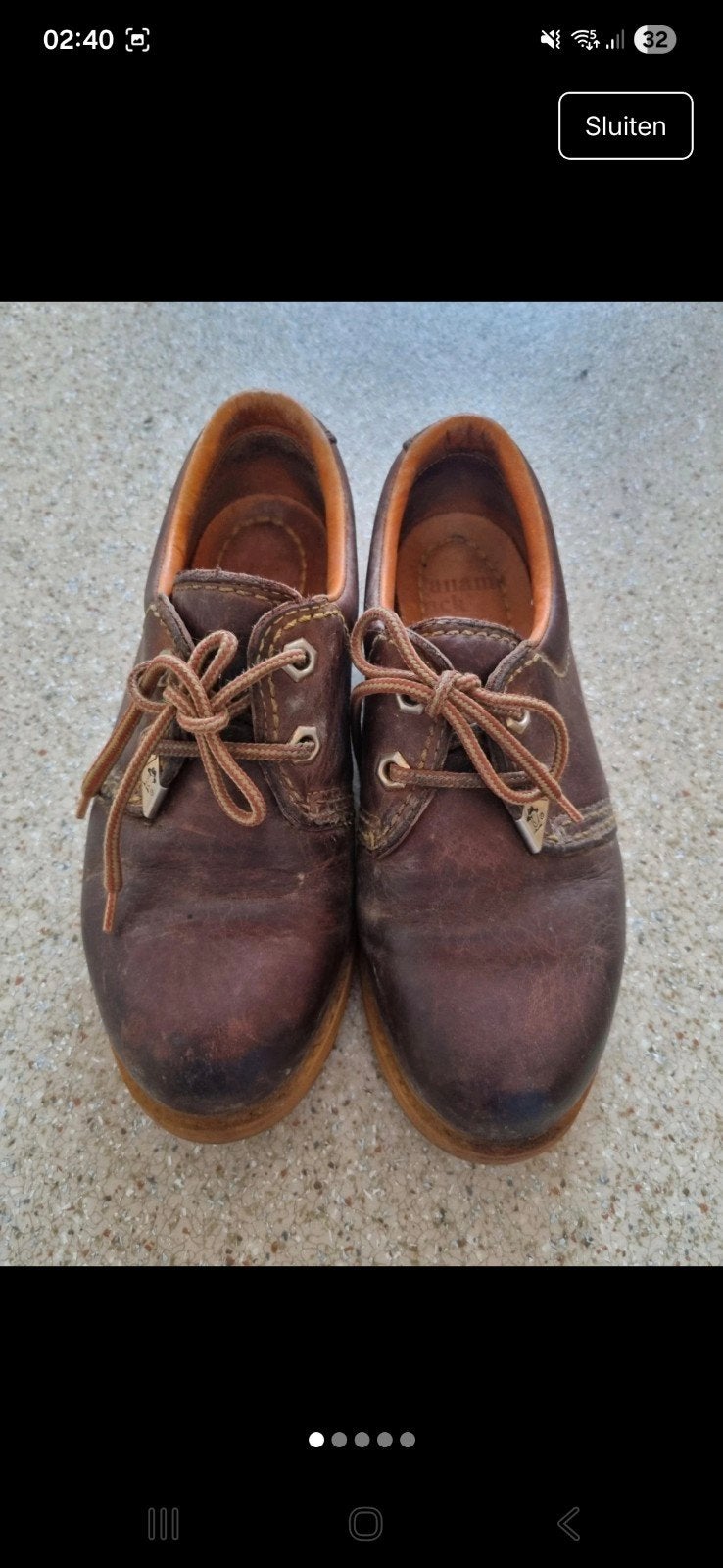 Panama Jack bruine veterschoenen, maat 35, Kleding | Dames, Schoenen, Schoenen met lage hakken, Bruin, Ophalen of Verzenden, Panama Jack