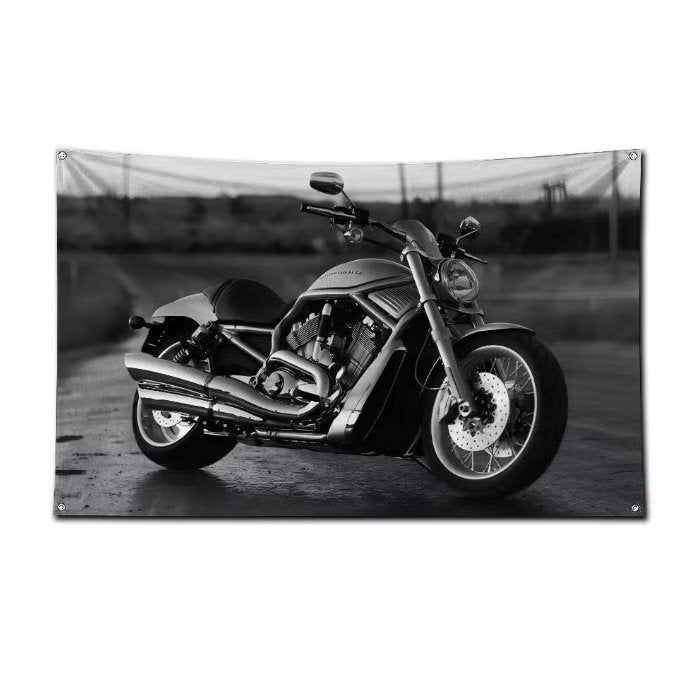 Grote vlaggen Vintage motoren (150x90cm), Ophalen of Verzenden, Nieuw