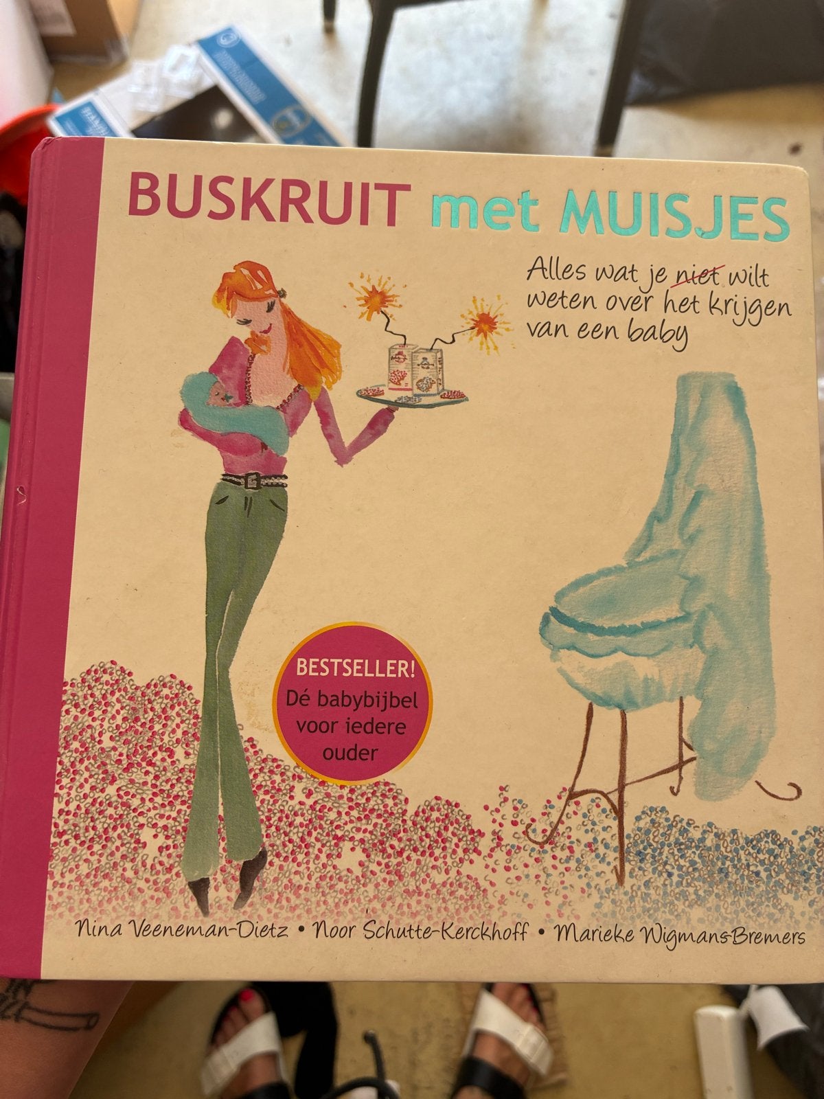Buskruit met Muisjes - Dé babybijbel voor iedere ouder, Ophalen, Gelezen, Zwangerschap en Bevalling
