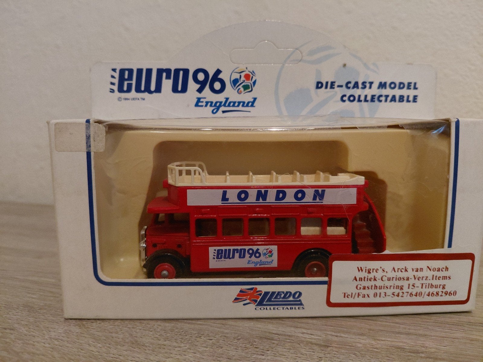 'Euro 96 London' Dubbeldekker, Verzenden, Zo goed als nieuw