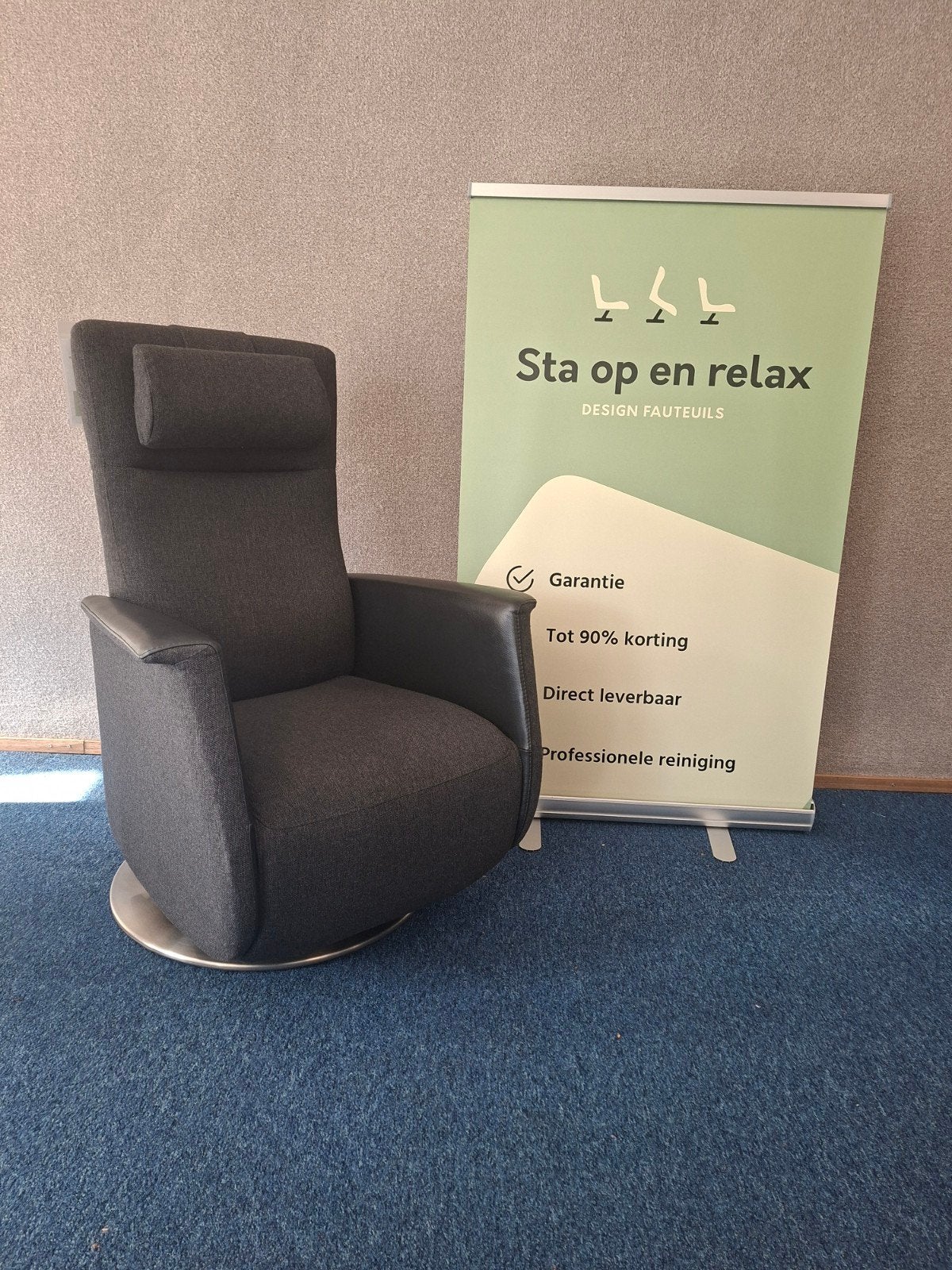sta op relax fauteuil Prominent Toscana Zo goed als nieuw !, Minder dan 75 cm, Hoofdstraat 60 Schijndel, Ophalen of Verzenden
