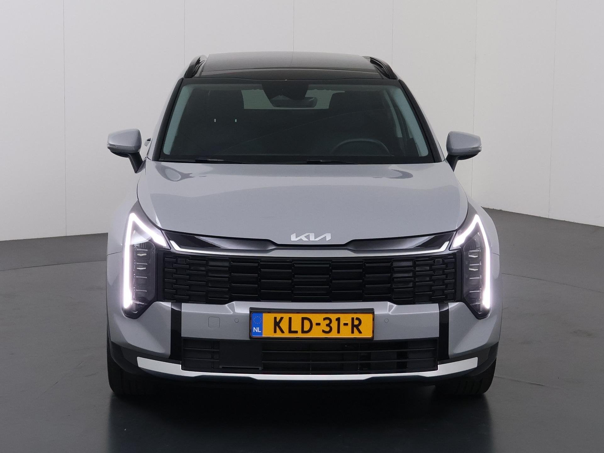 Kia Sportage 1.6 T-GDi Hybrid DynamicPlusLine | Panoramadak, Auto's, Verwarmde buitenspiegels, 4 cilinders, Leder en Stof, Origineel Nederlands