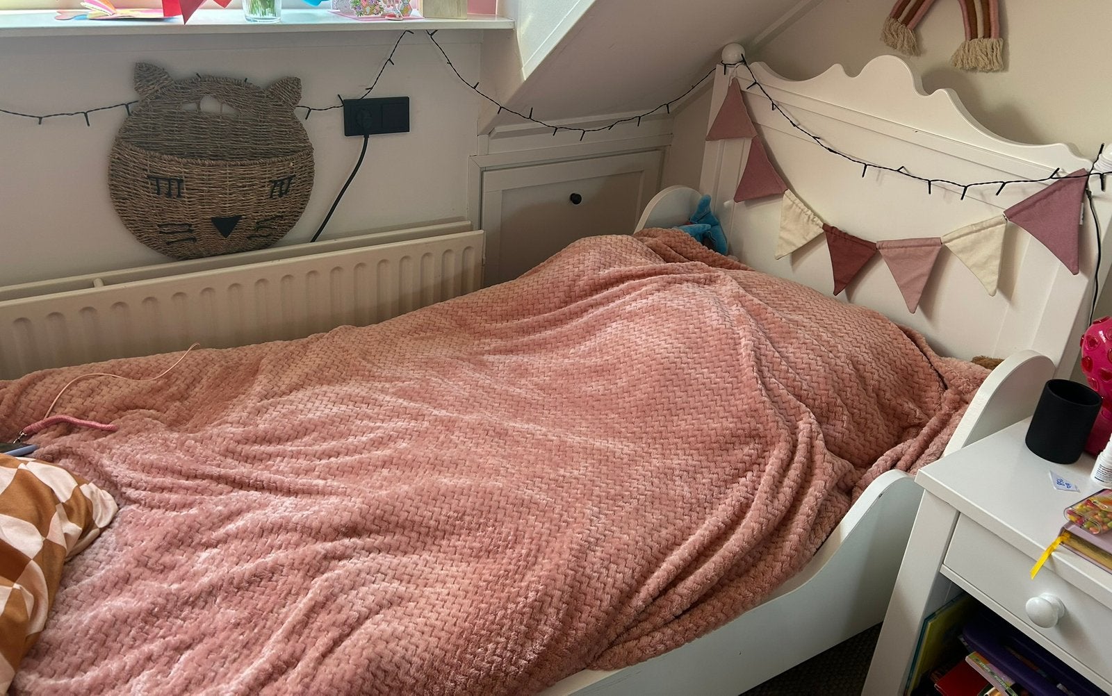 Bopita Belle ledikant 90x200, Ophalen of Verzenden, Zo goed als nieuw, Eenpersoons