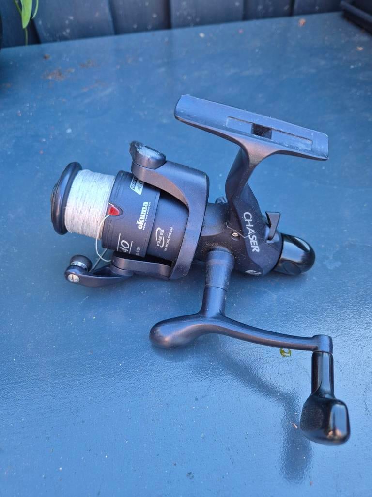 Okuma Chaser molen - Gebruikt, Ophalen of Verzenden