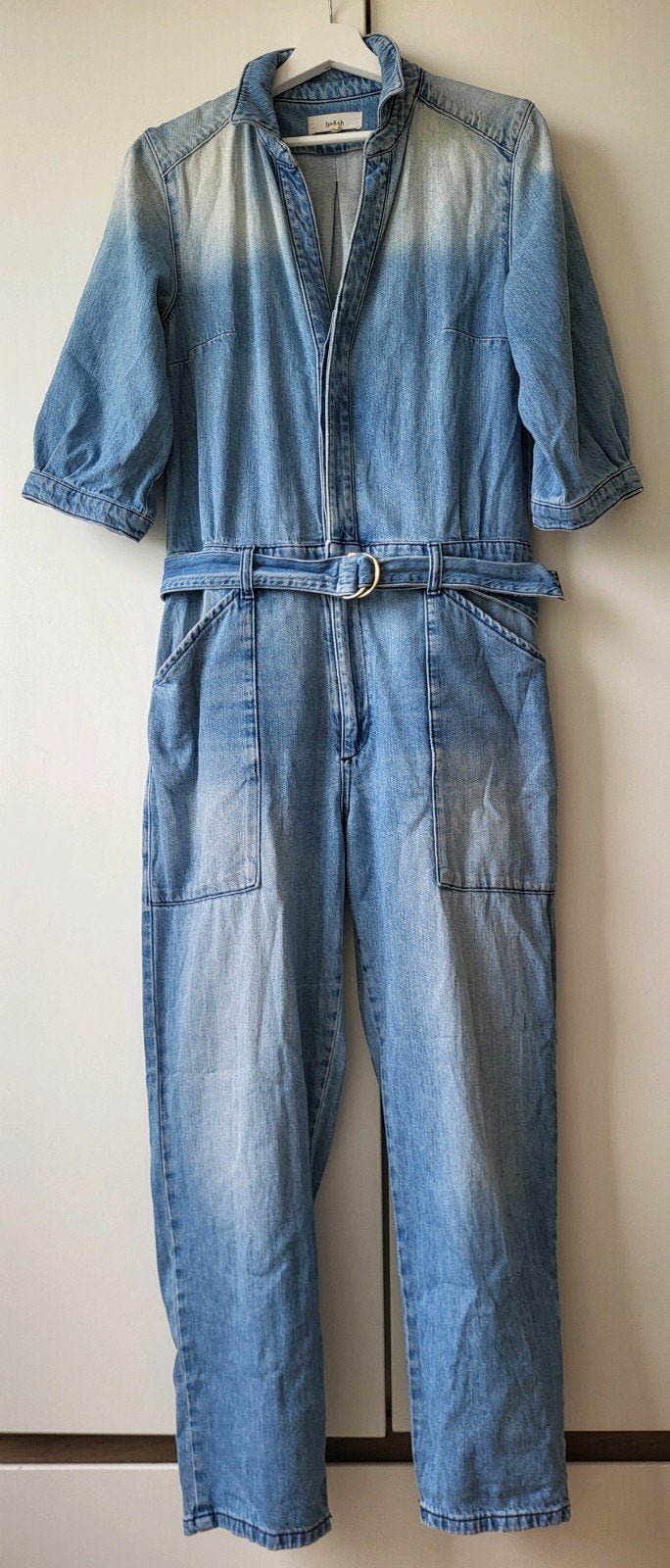 Bash spijker jeans jumpsuit in maat 36 of kleine 38, Kleding | Dames, Jumpsuits, Blauw, Ophalen of Verzenden, Zo goed als nieuw