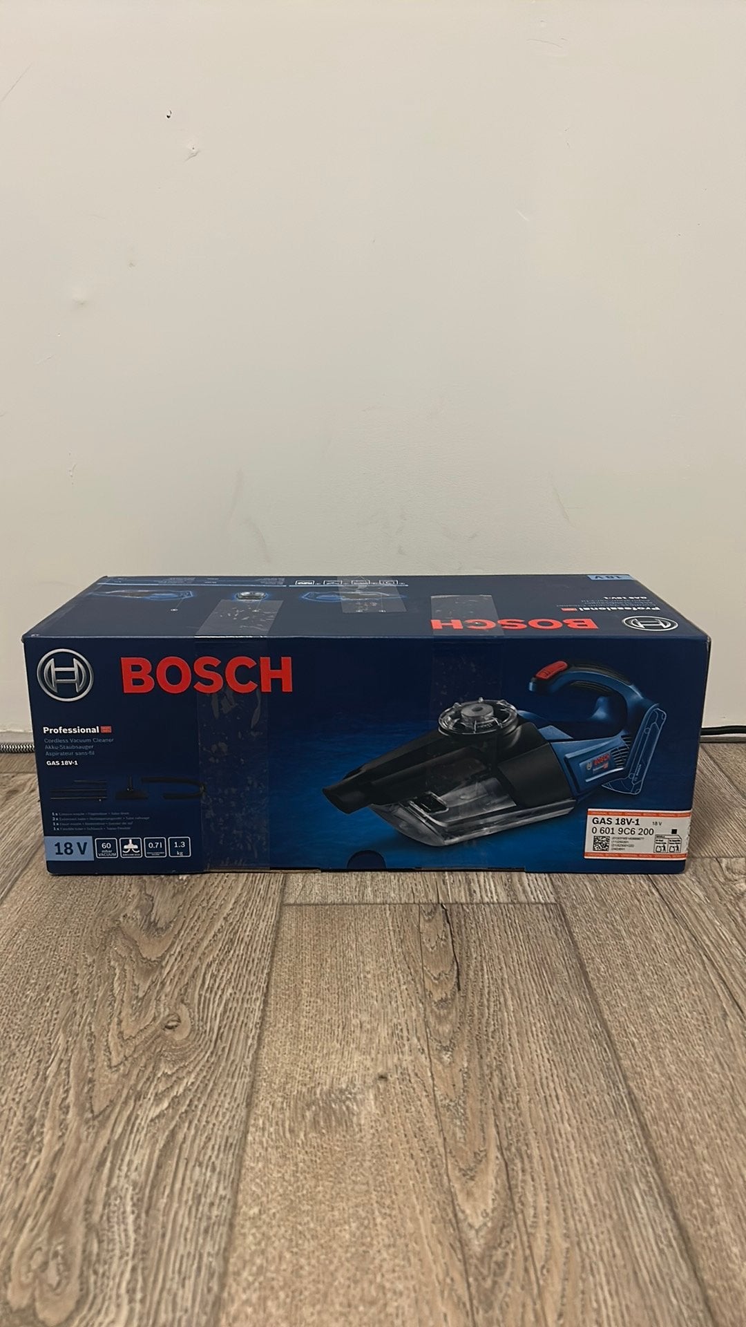 Bosch Professional GAS 18V-1 Accustofzuiger – Nieuw in doos, Ophalen, Nieuw