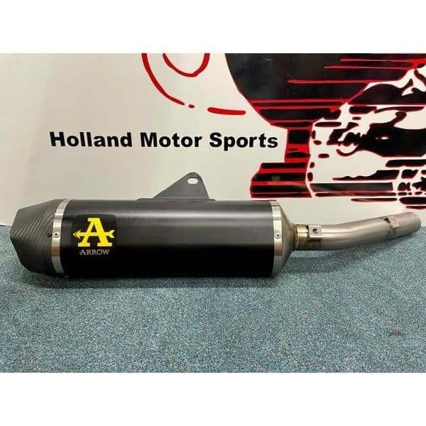 Yamaha Tenere 700 uitlaat demper Arrow aluminium zwart, Italie, Nieuw, Ophalen of Verzenden, Arrow