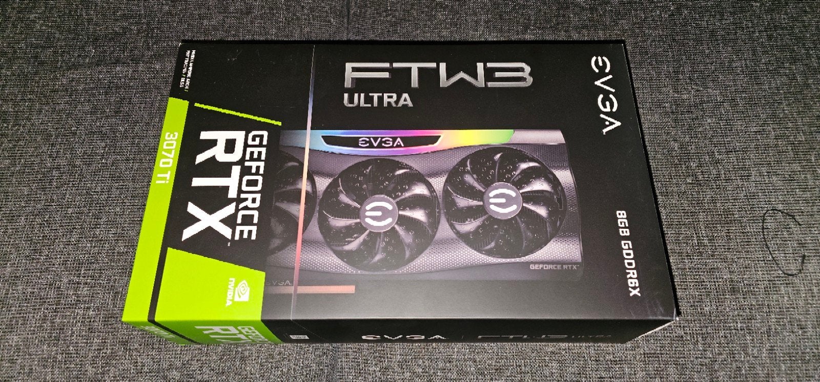 EVGA GeForce RTX 3070 Ti FTW3 Ultra Gaming, Ophalen of Verzenden, Zo goed als nieuw, GDDR6, PCI-Express 4