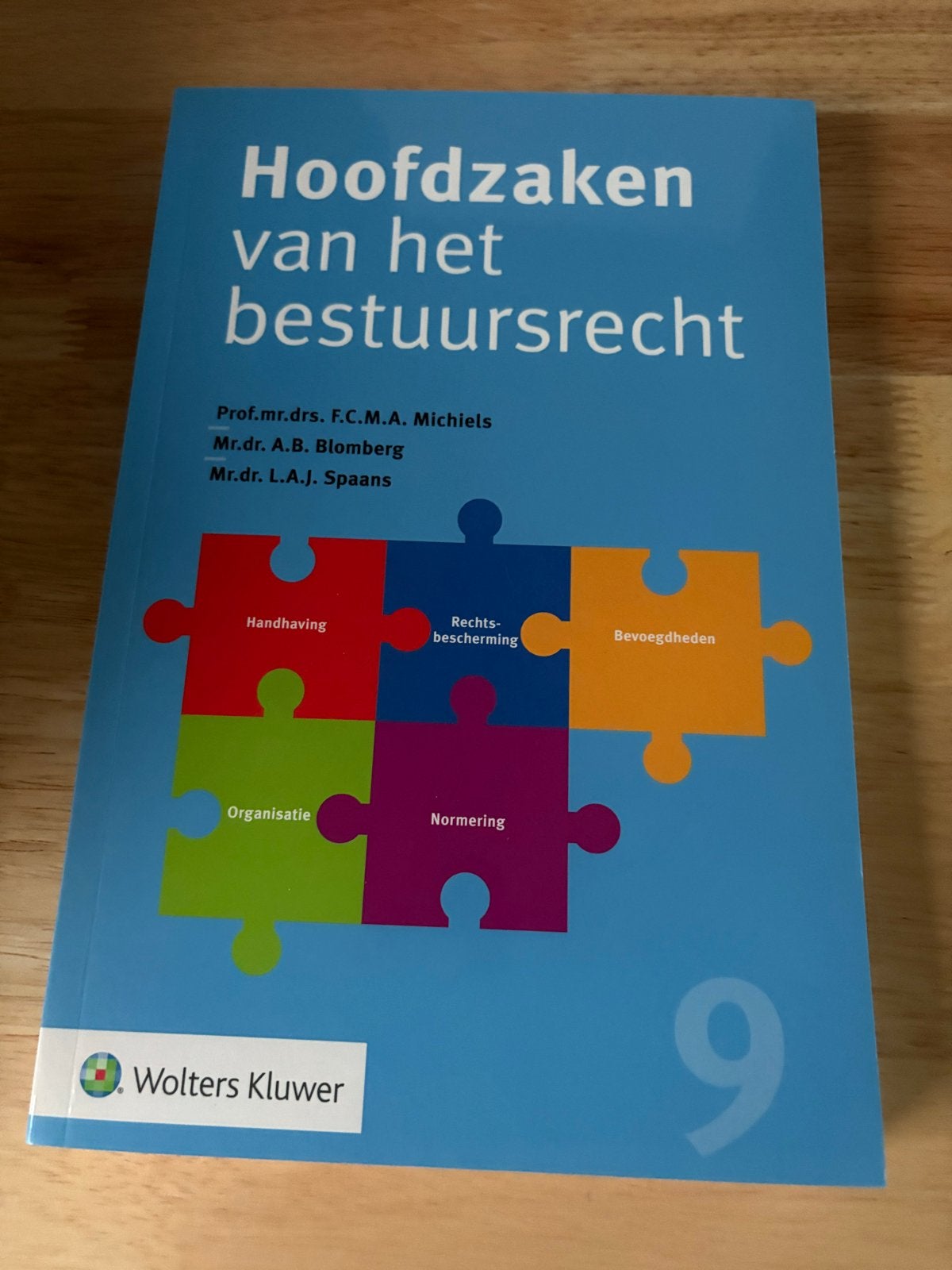 Hoofdzaken van het bestuursrecht - 9e druk, Boeken, Ophalen of Verzenden, Gamma, Zo goed als nieuw, WO