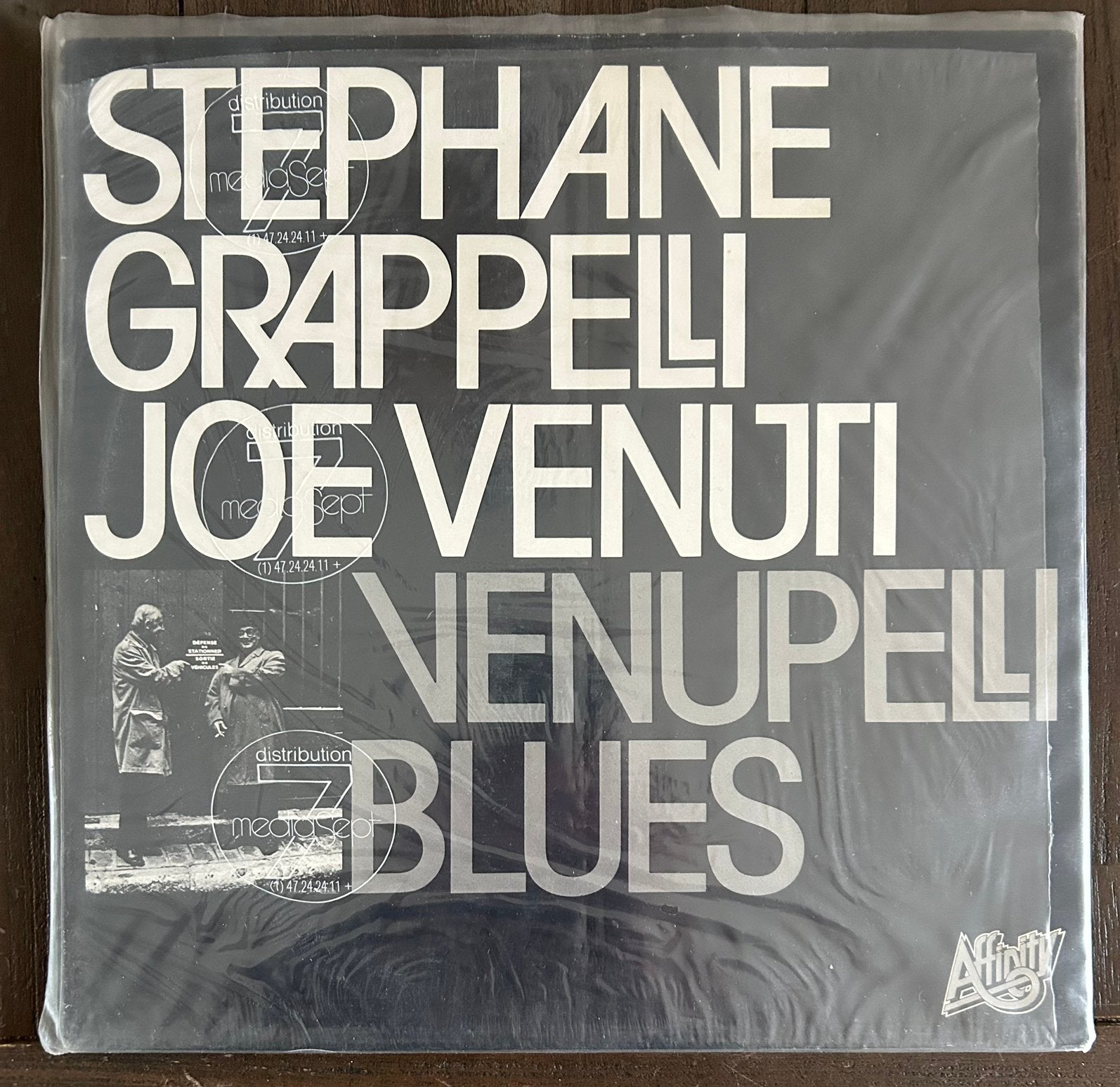 Stéphane Grappelli Joe Venuti - Venupelli Blues LP, Cd's en Dvd's, Vinyl | Jazz en Blues, Geseald, Ophalen of Verzenden, Nieuw in verpakking
