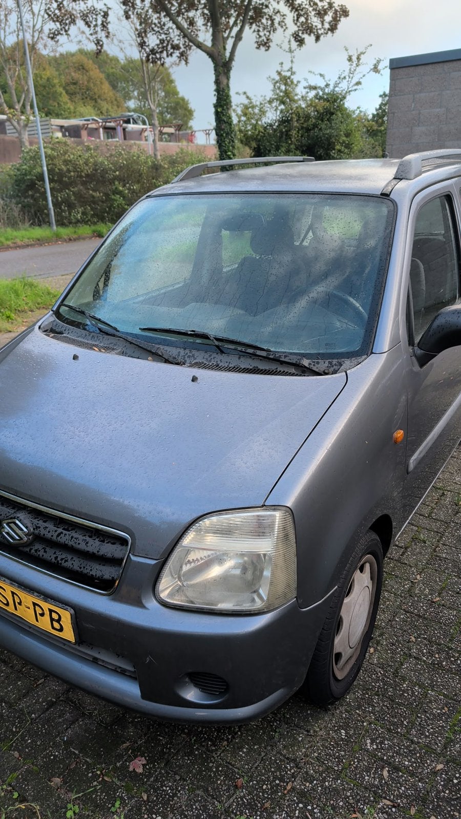 Suzuki Wagon R+ 1.2 2006 Grijs (vraagprijs), Auto's, Voorwielaandrijving, 40 €/maand, 4 cilinders, Wagon R+