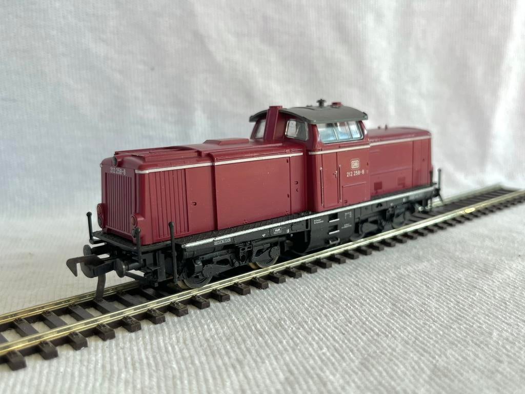 Fleischmann 4230 DB BR 212 258-8 Diesellok H0, Hobby en Vrije tijd, Gebruikt, Fleischmann, Ophalen of Verzenden, Analoog